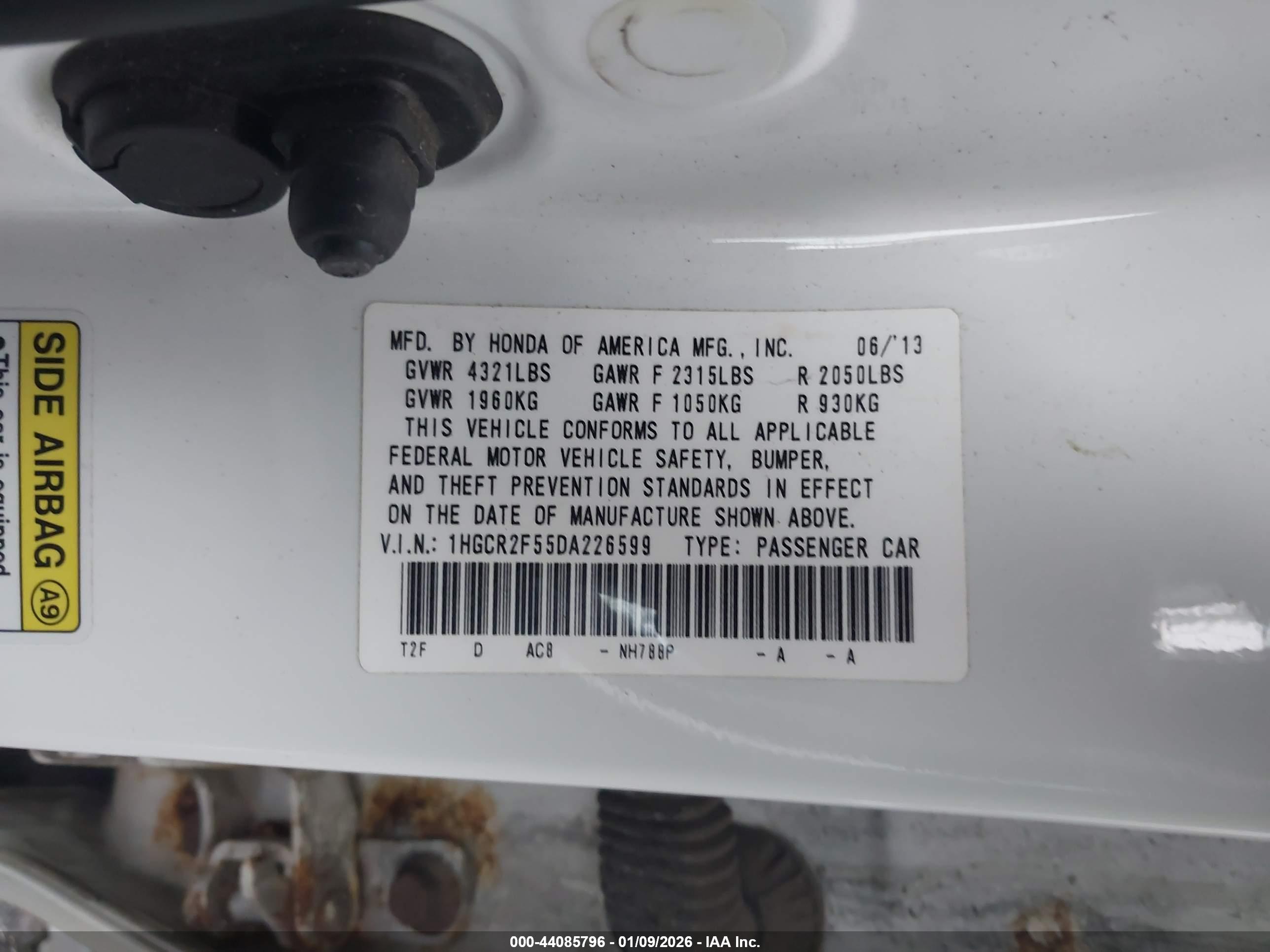HONDA ACCORD image 9