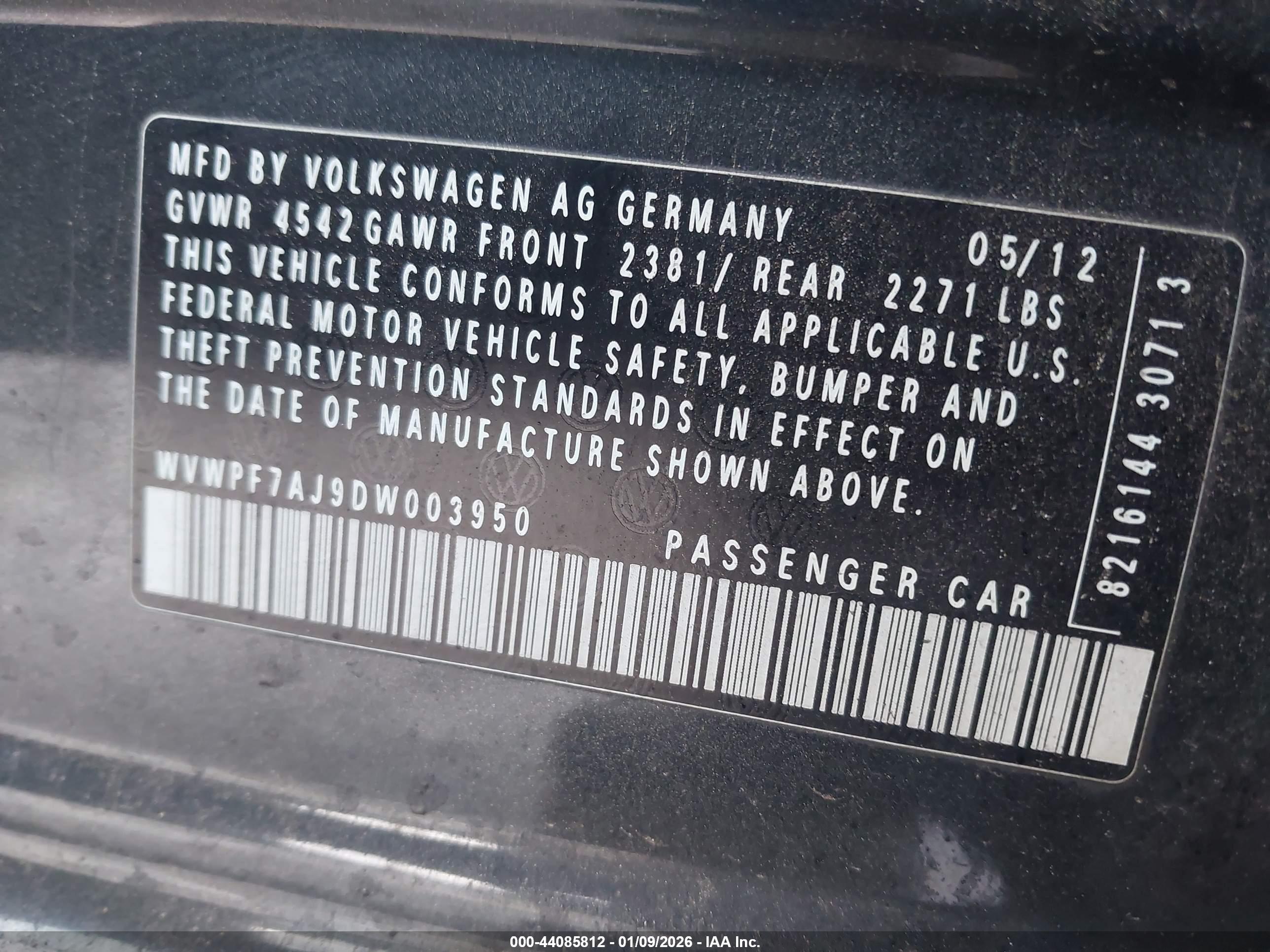 VOLKSWAGEN GOLF image 9