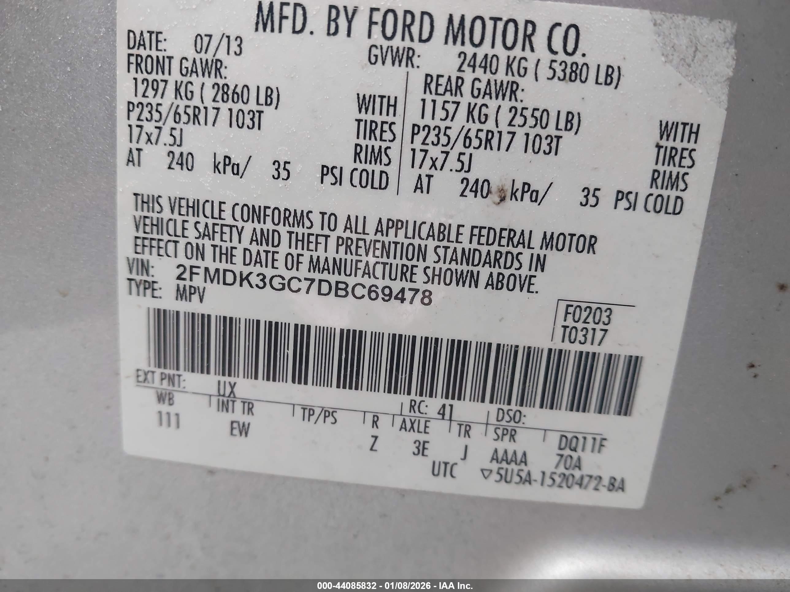 FORD EDGE image 9