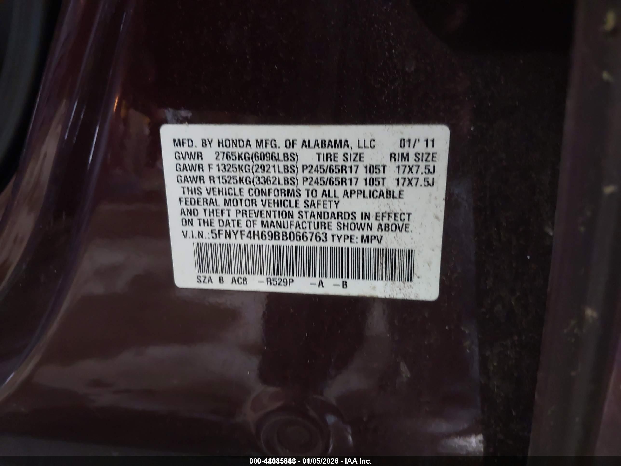 HONDA PILOT image 9