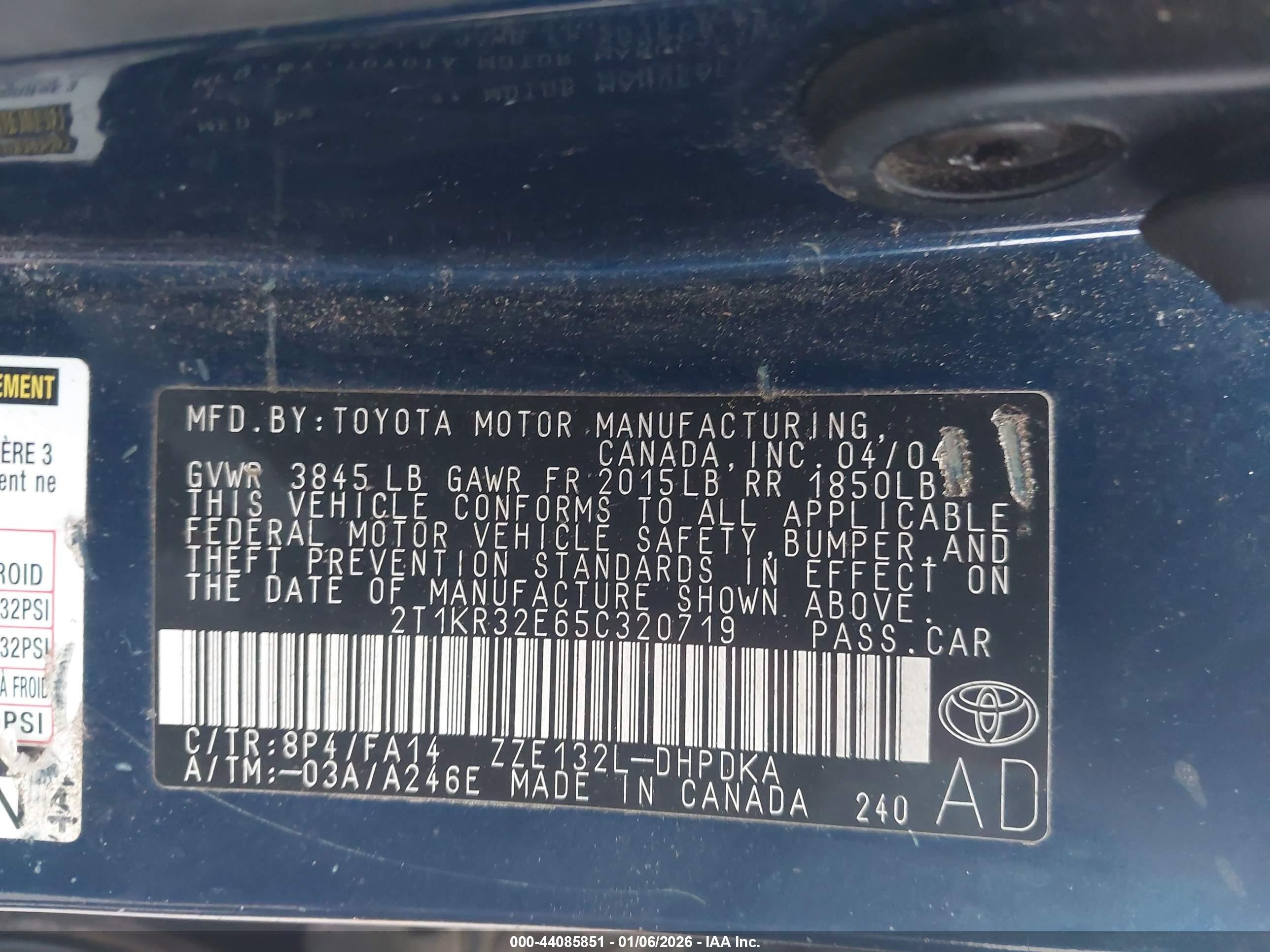 TOYOTA MATRIX image 9