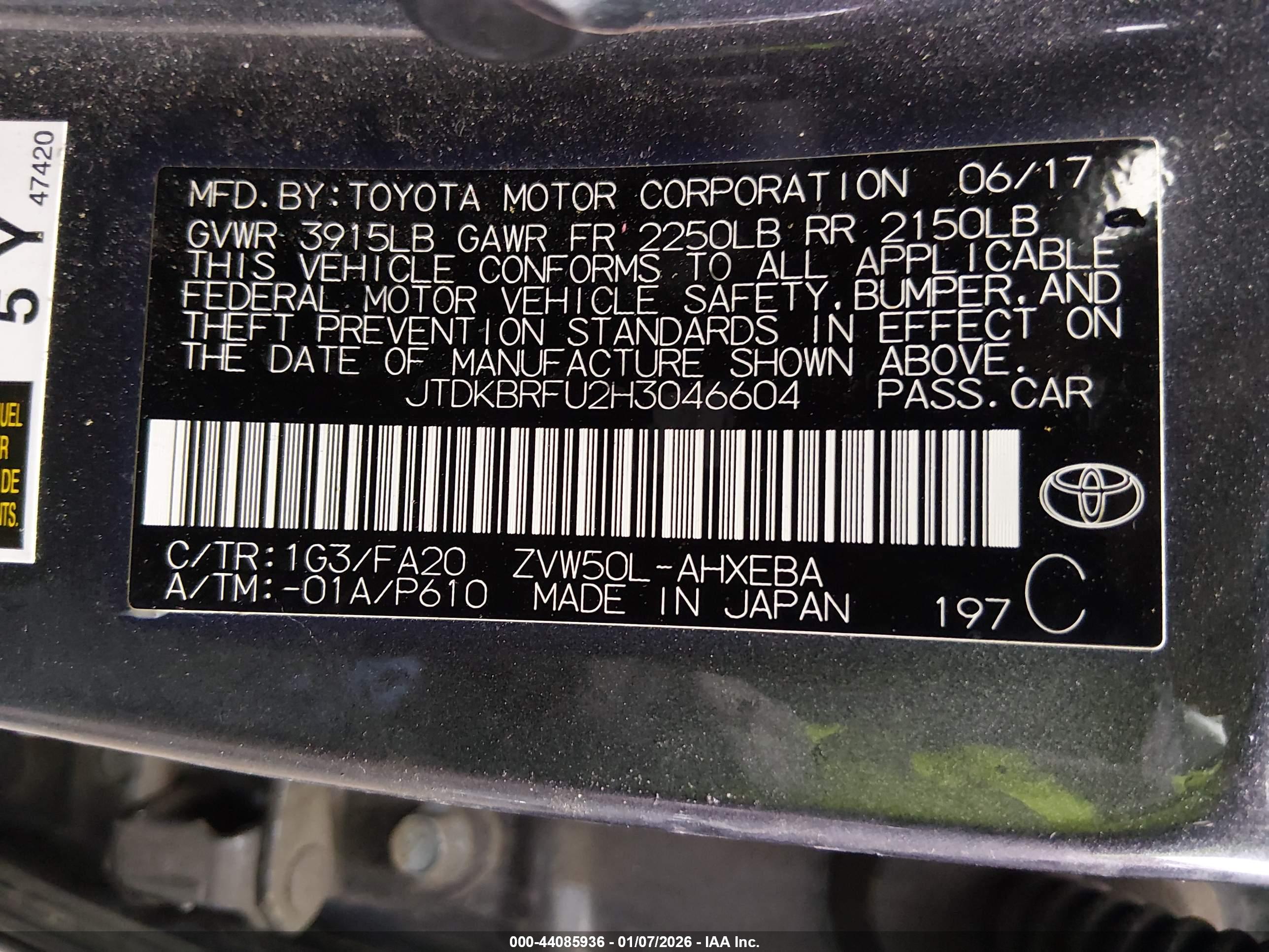 TOYOTA PRIUS image 9