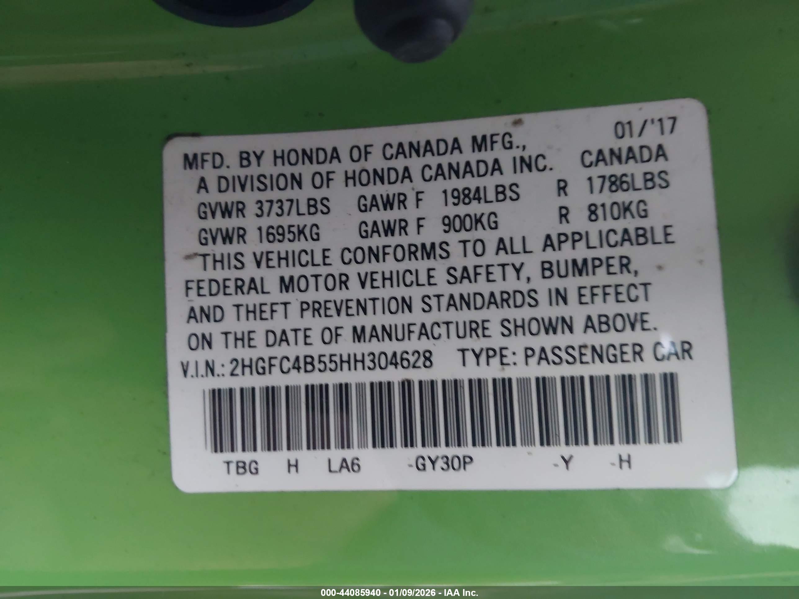 HONDA CIVIC image 9