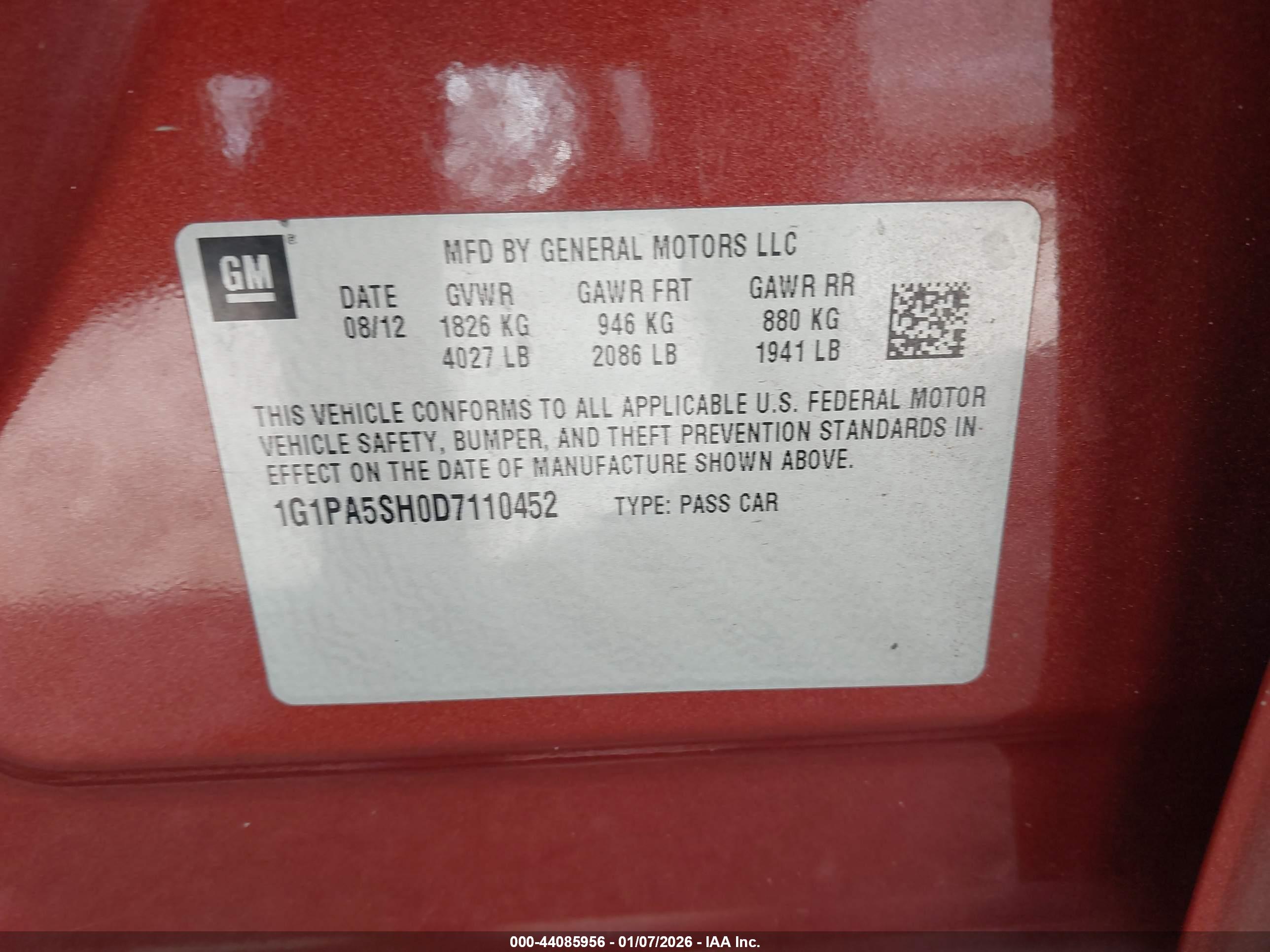 CHEVROLET CRUZE image 9