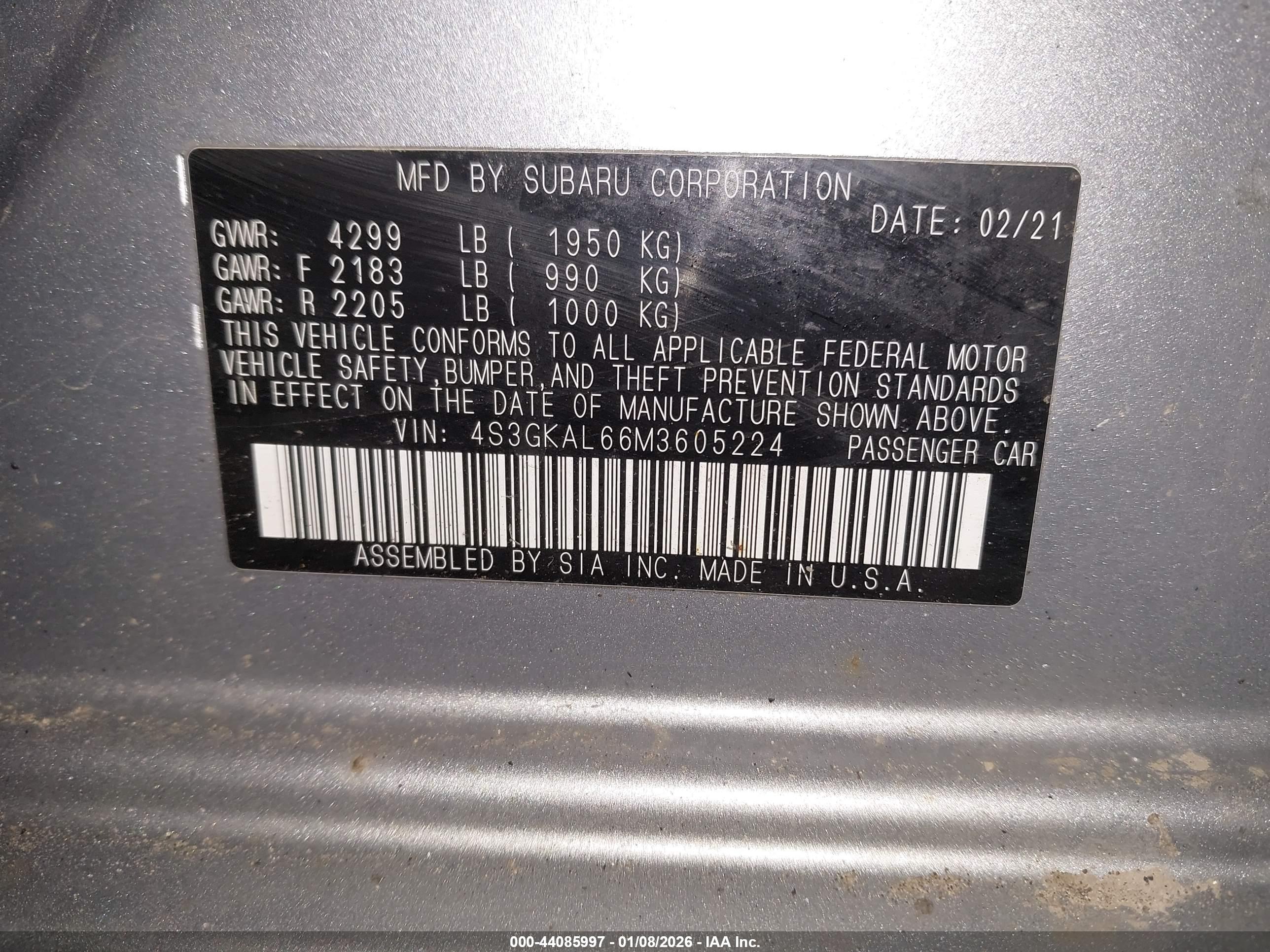 SUBARU IMPREZA image 9