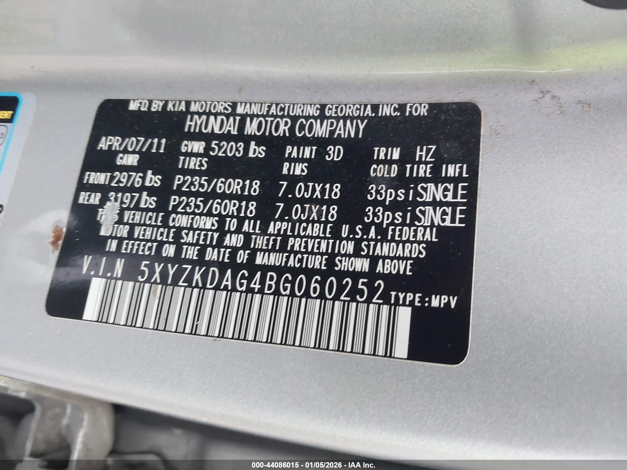 HYUNDAI SANTA image 9