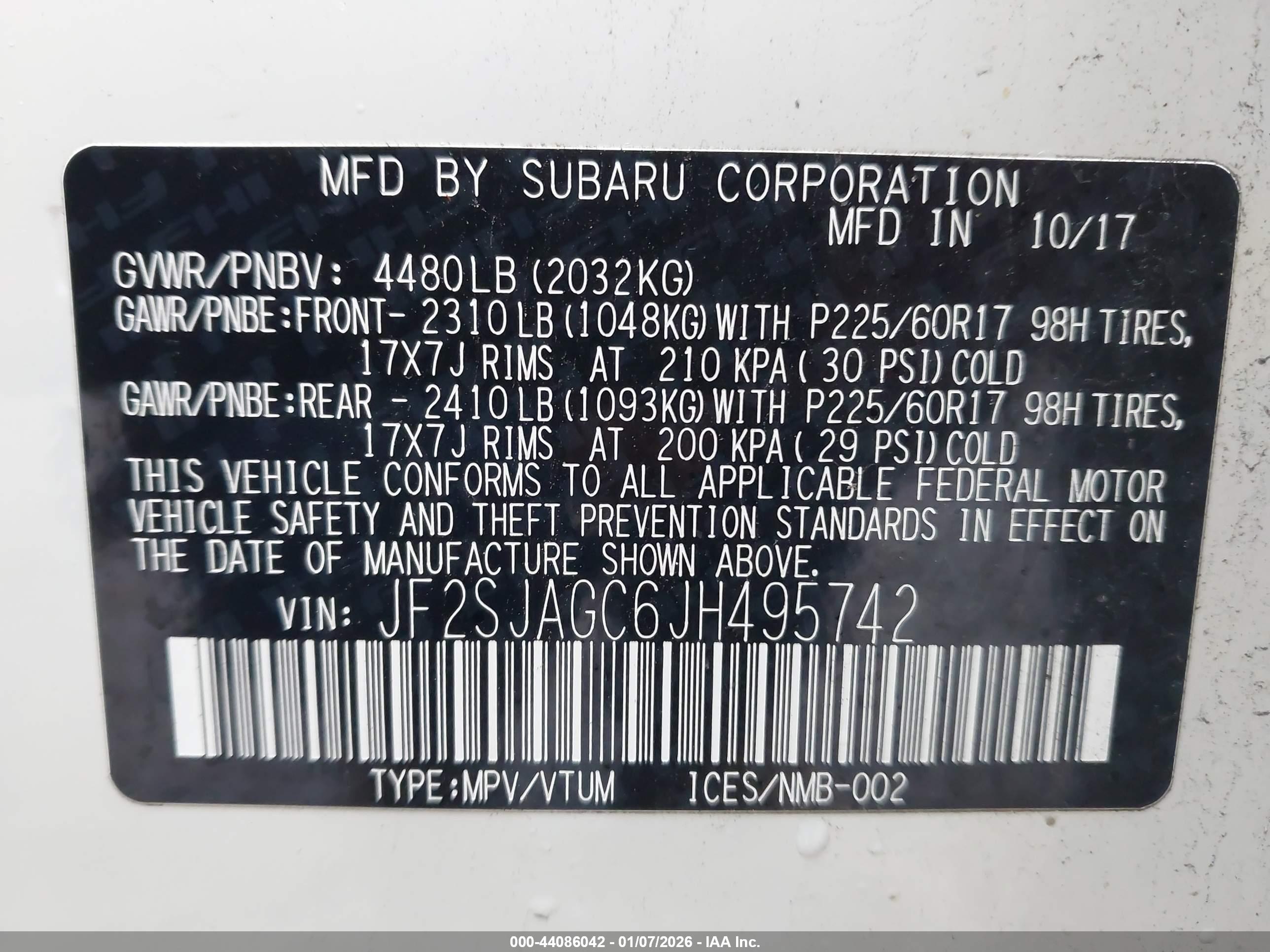 SUBARU FORESTER image 9