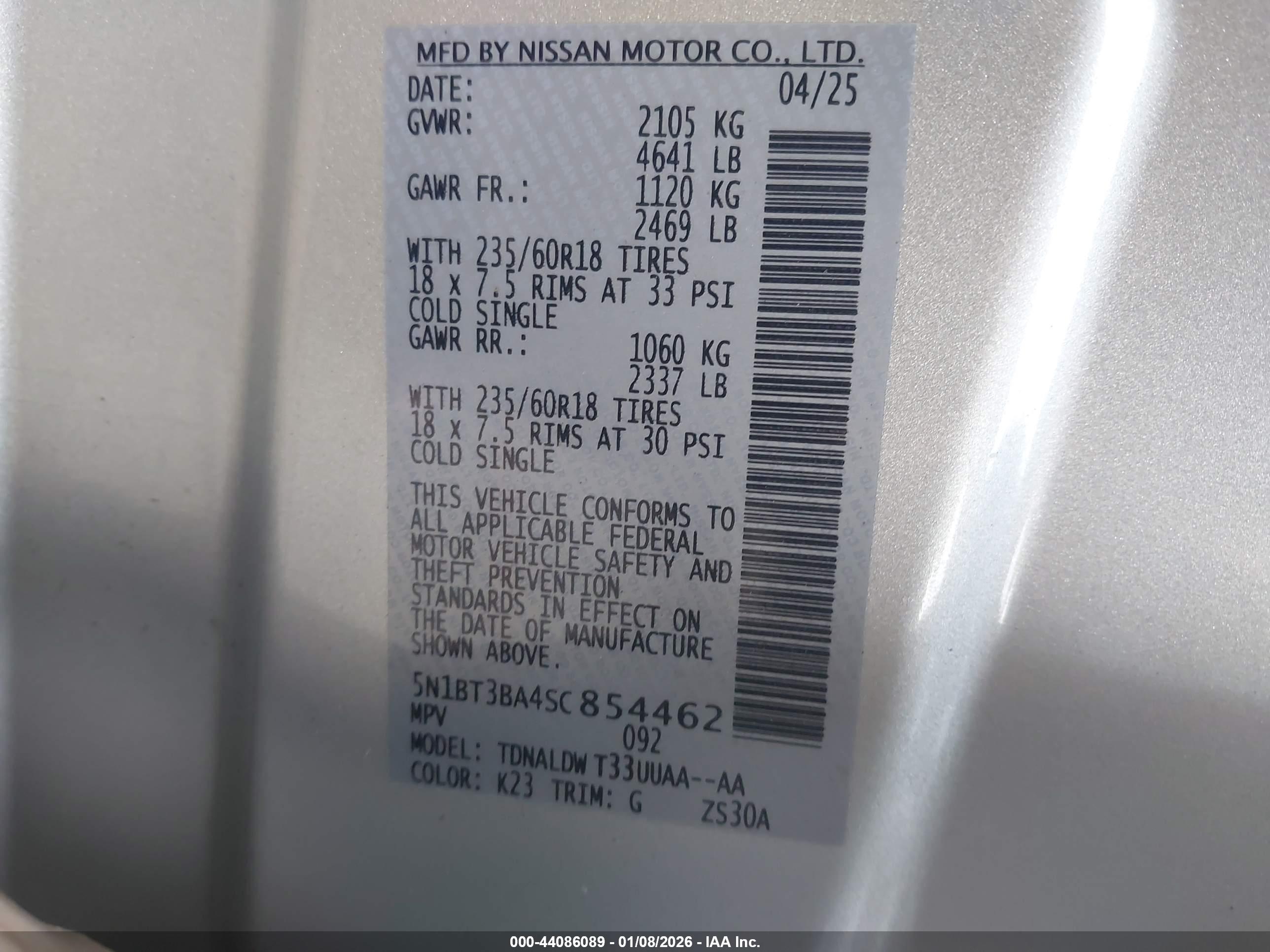 NISSAN ROGUE image 9