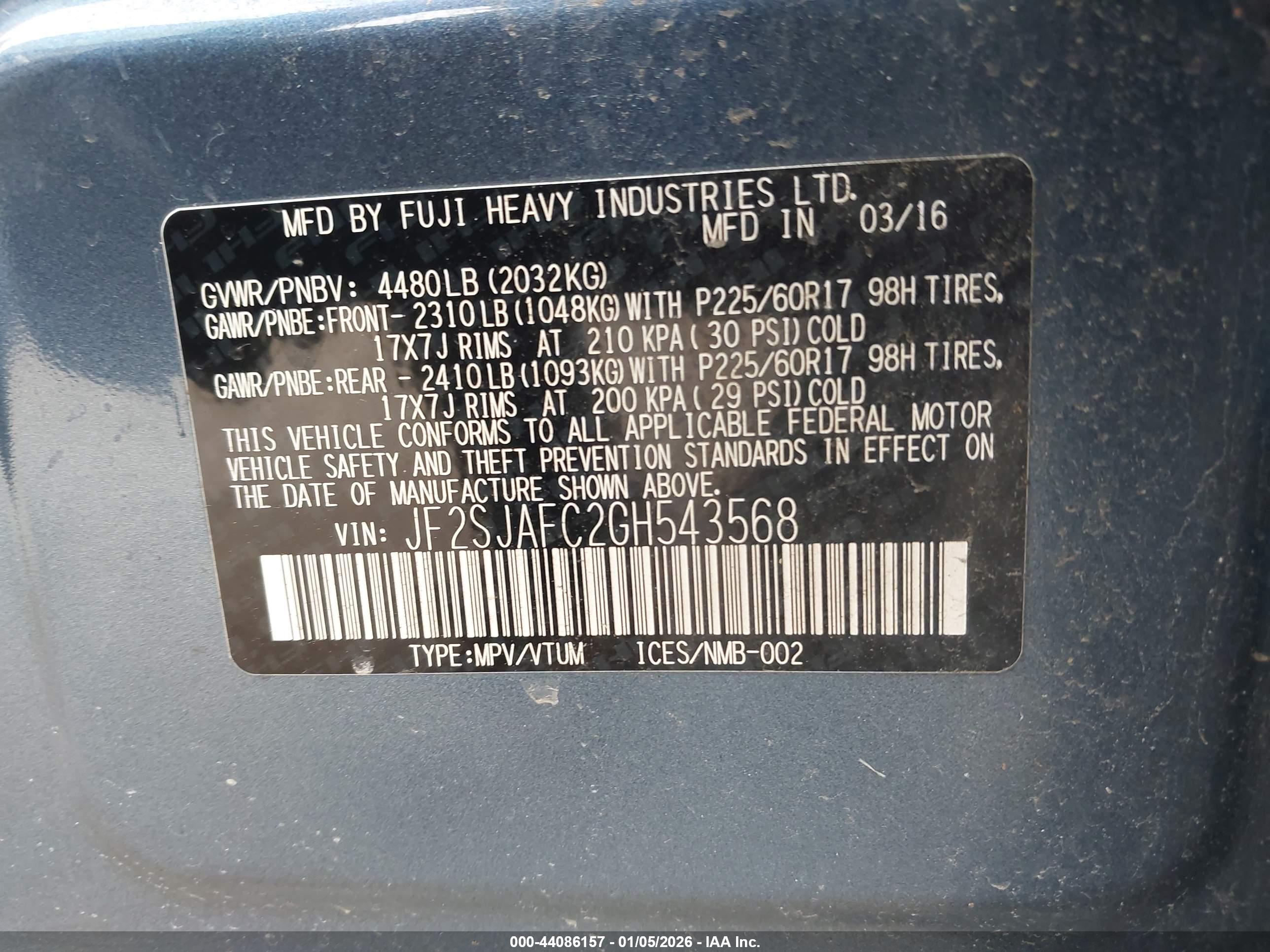 SUBARU FORESTER image 9
