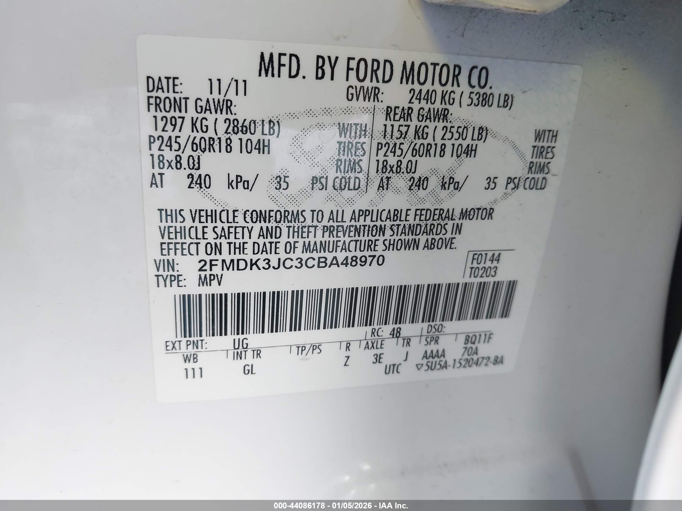 FORD EDGE image 9