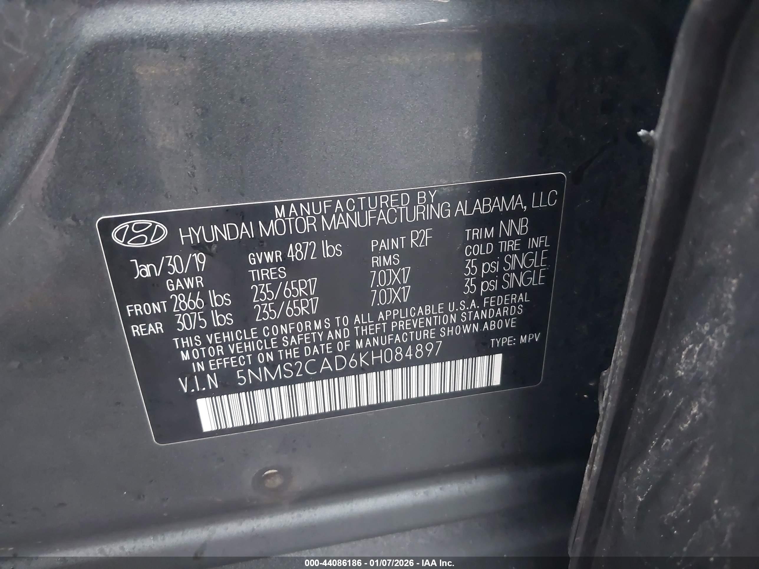 HYUNDAI SANTA image 9