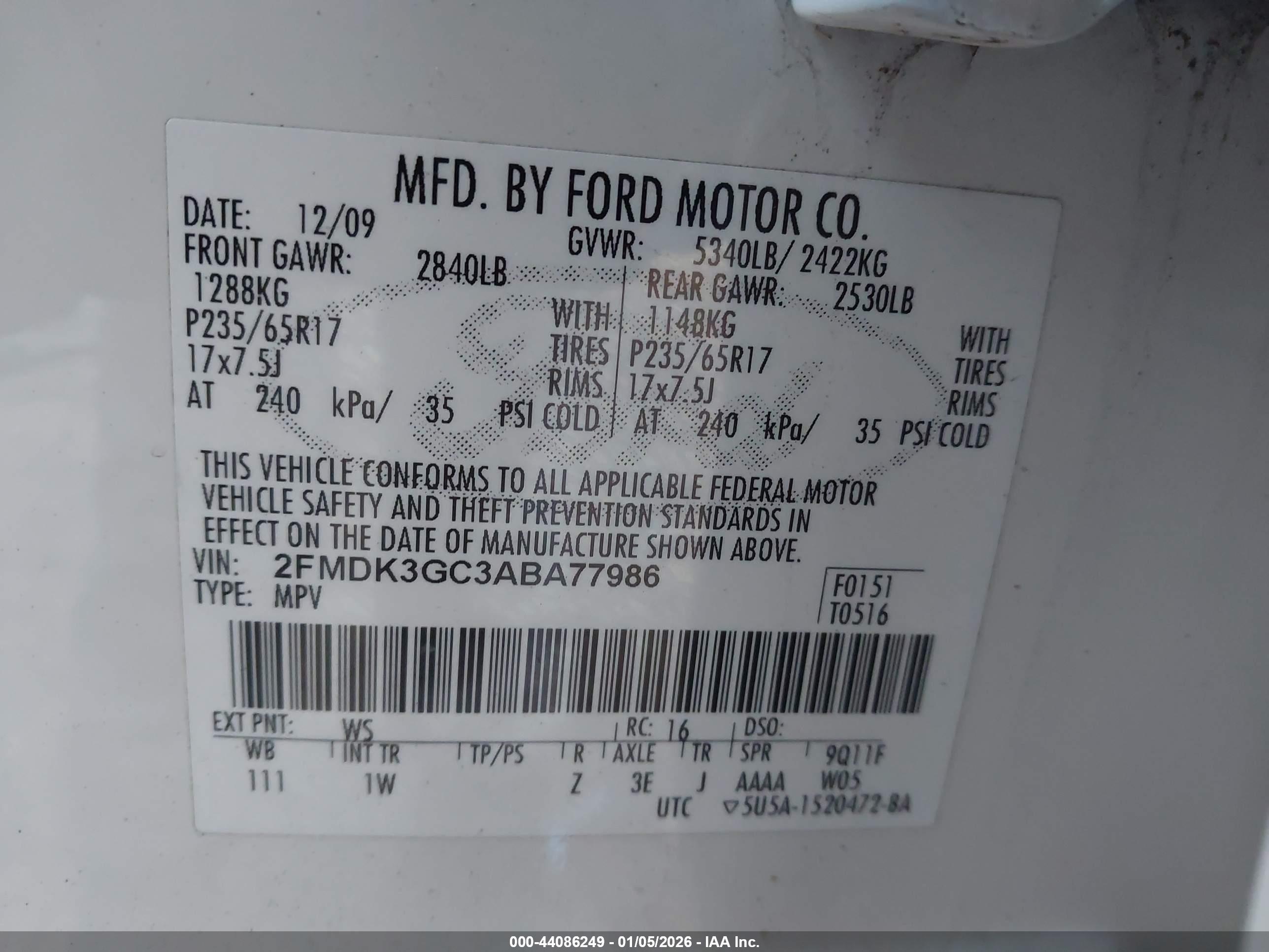 FORD EDGE image 9