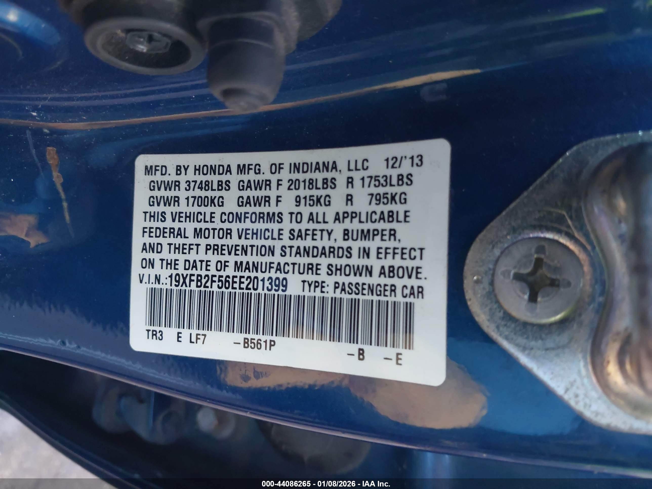 HONDA CIVIC image 9
