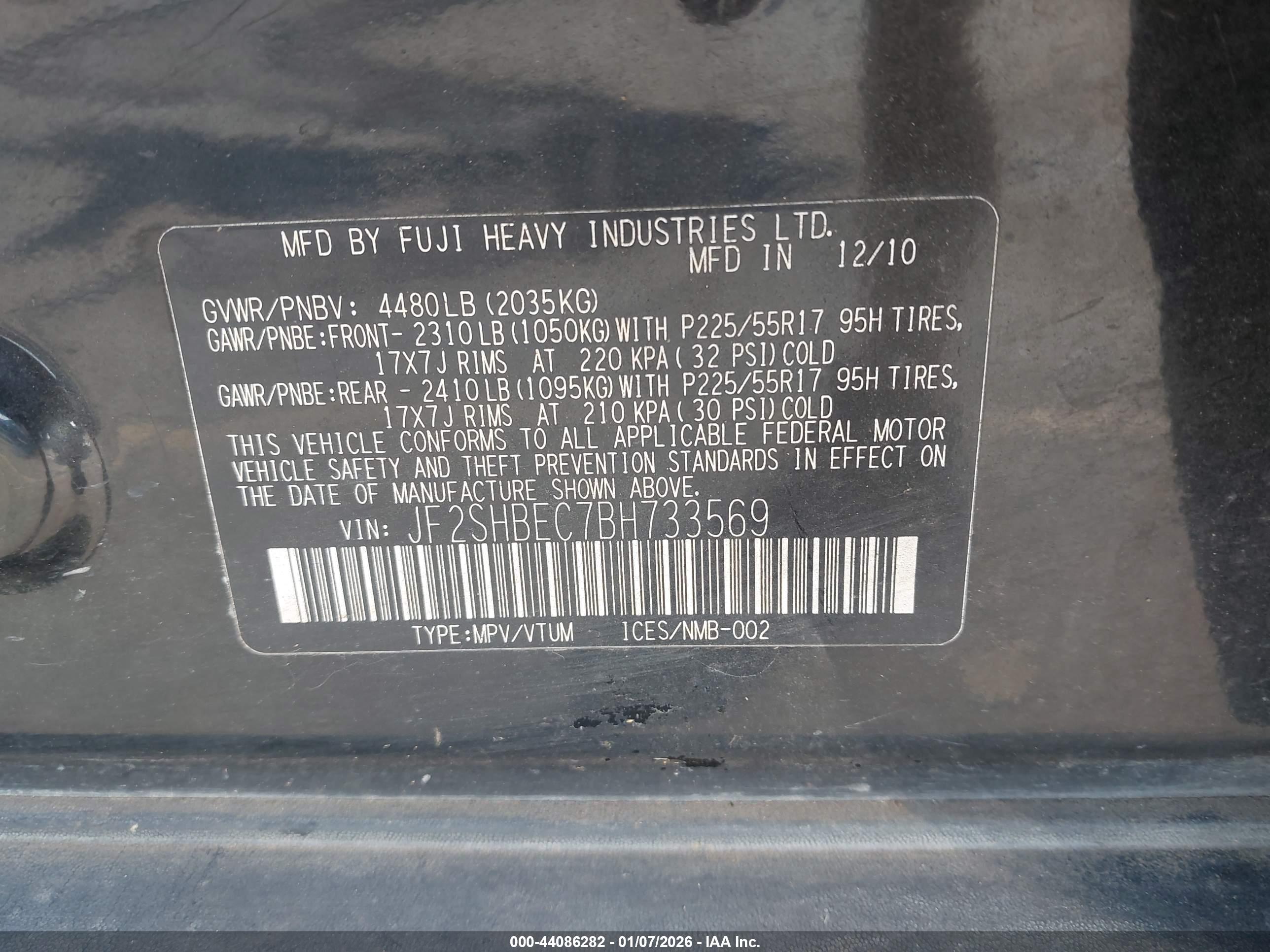 SUBARU FORESTER image 9