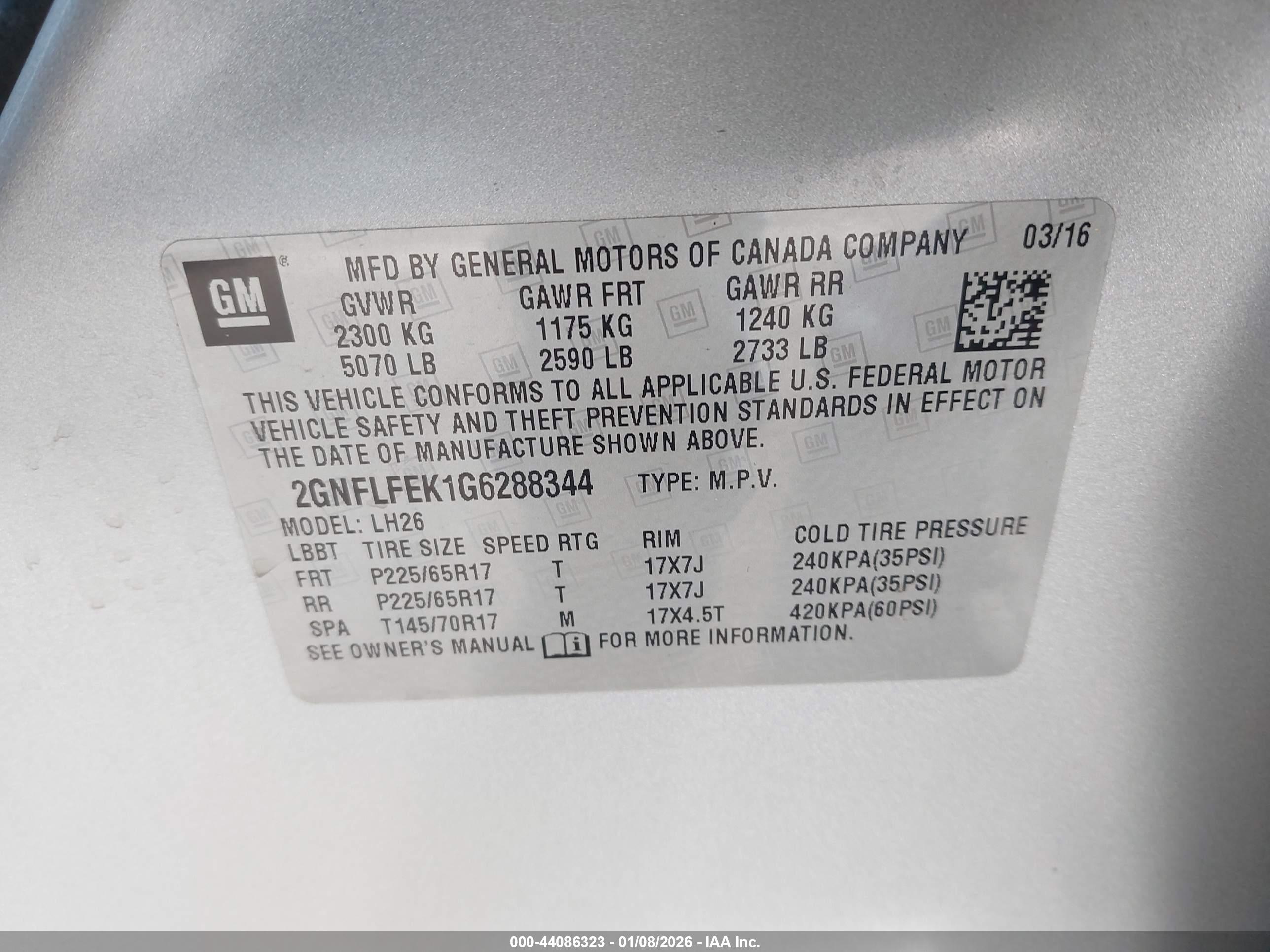 CHEVROLET EQUINOX image 9