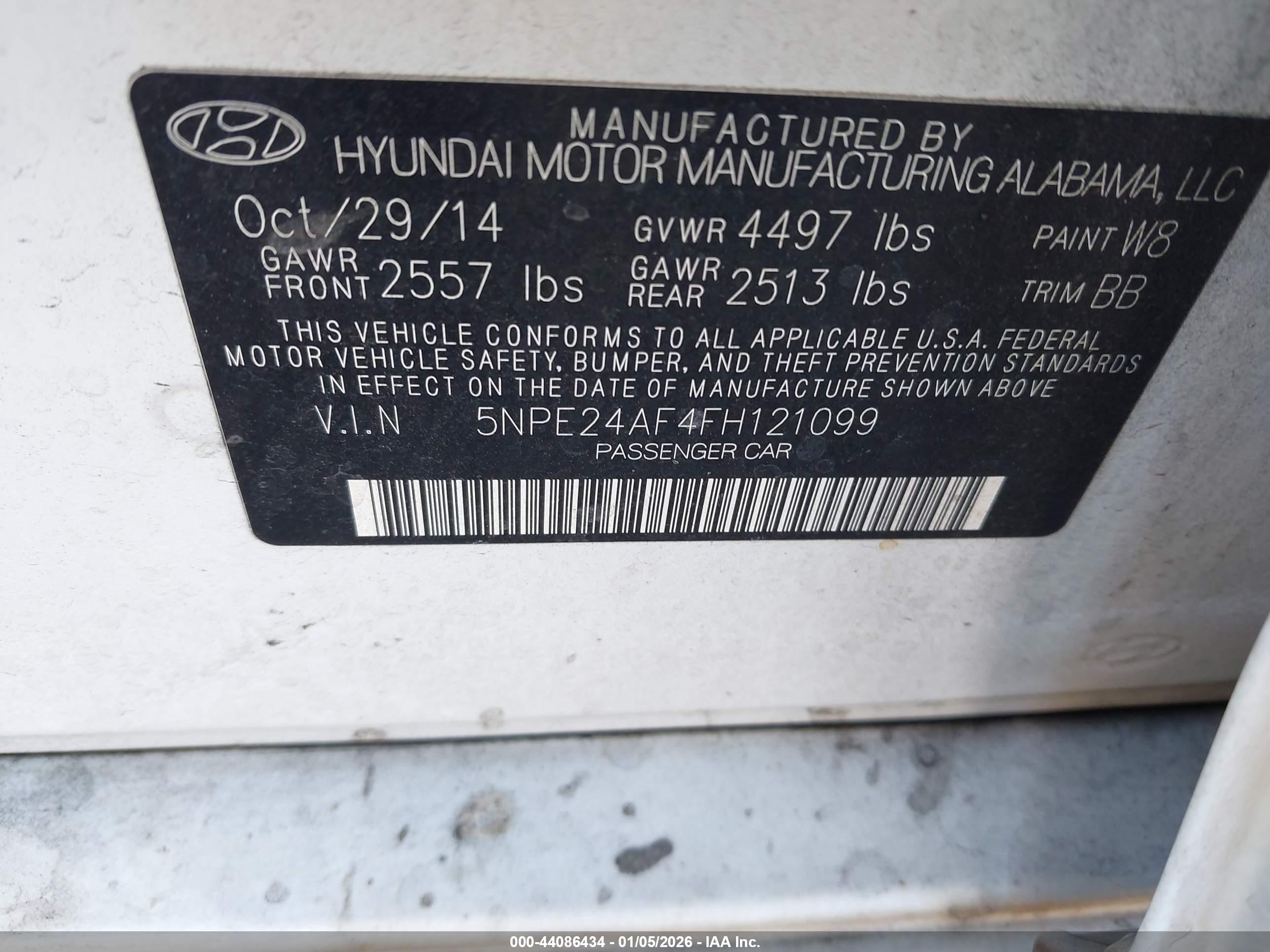 HYUNDAI SONATA image 9