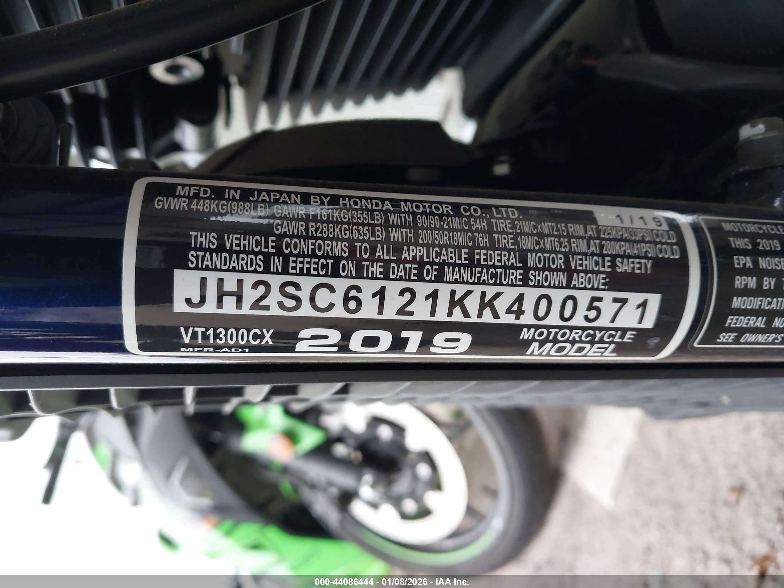 HONDA VT1300 image 10