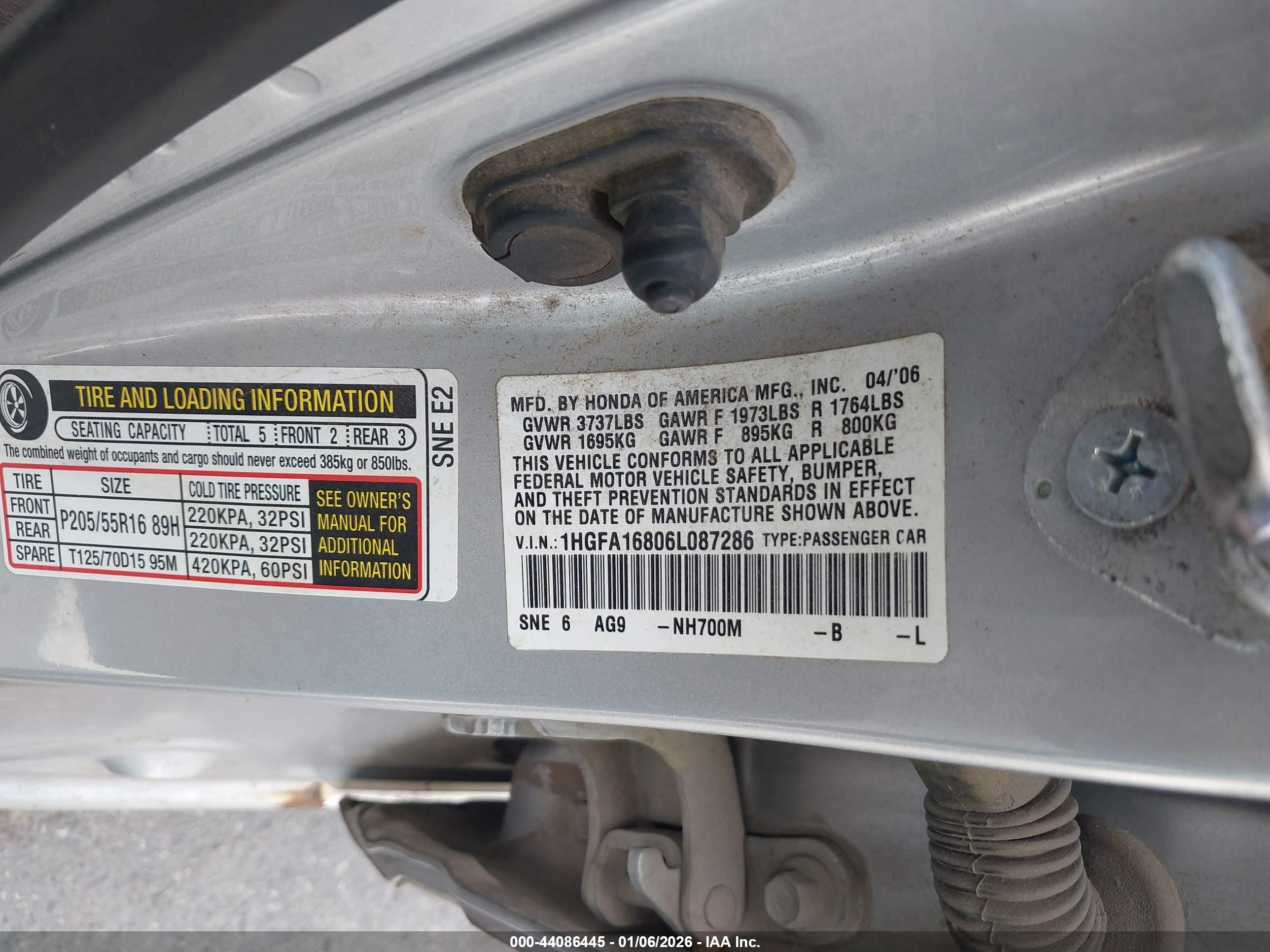 HONDA CIVIC image 9