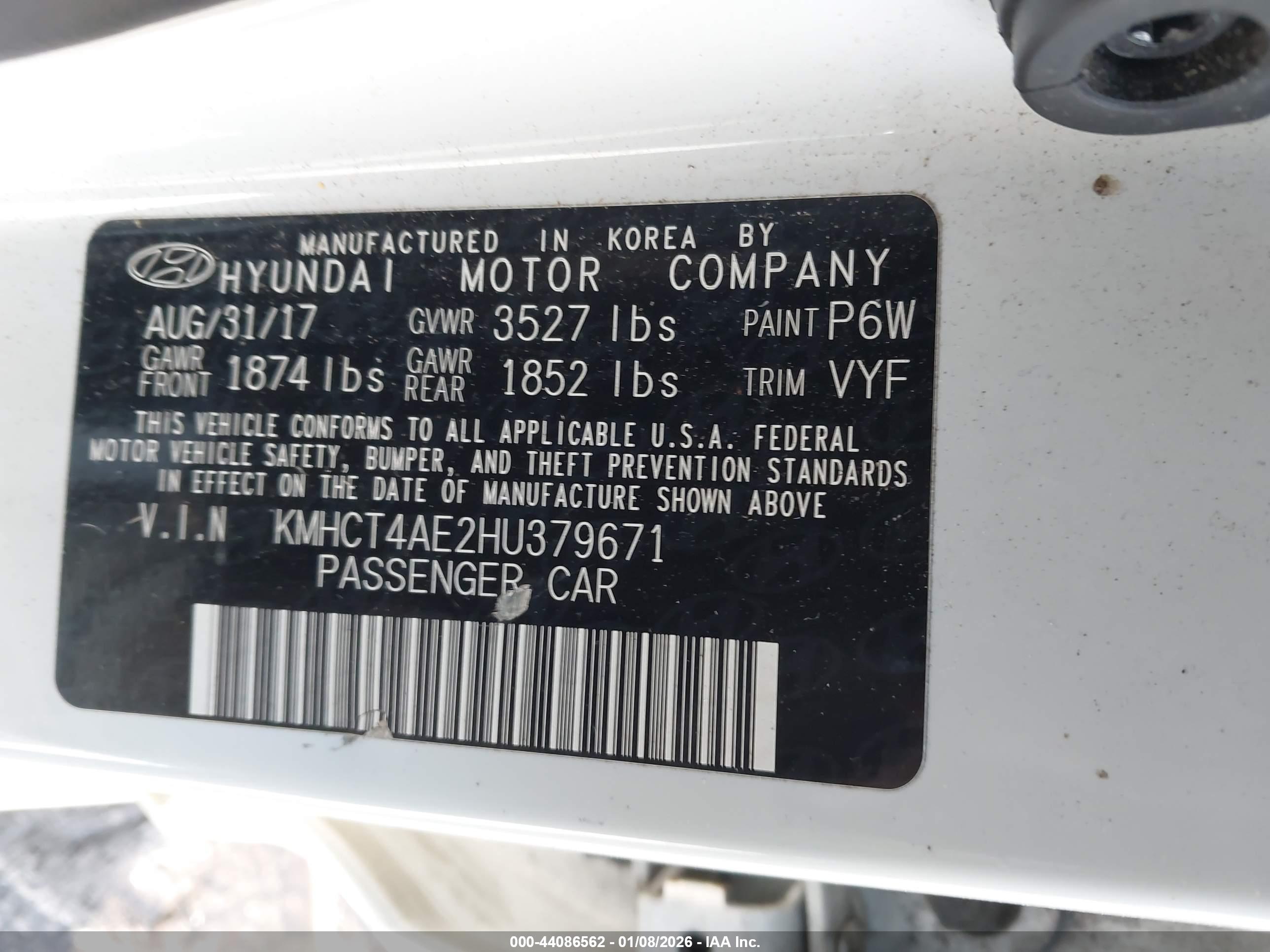 HYUNDAI ACCENT image 9