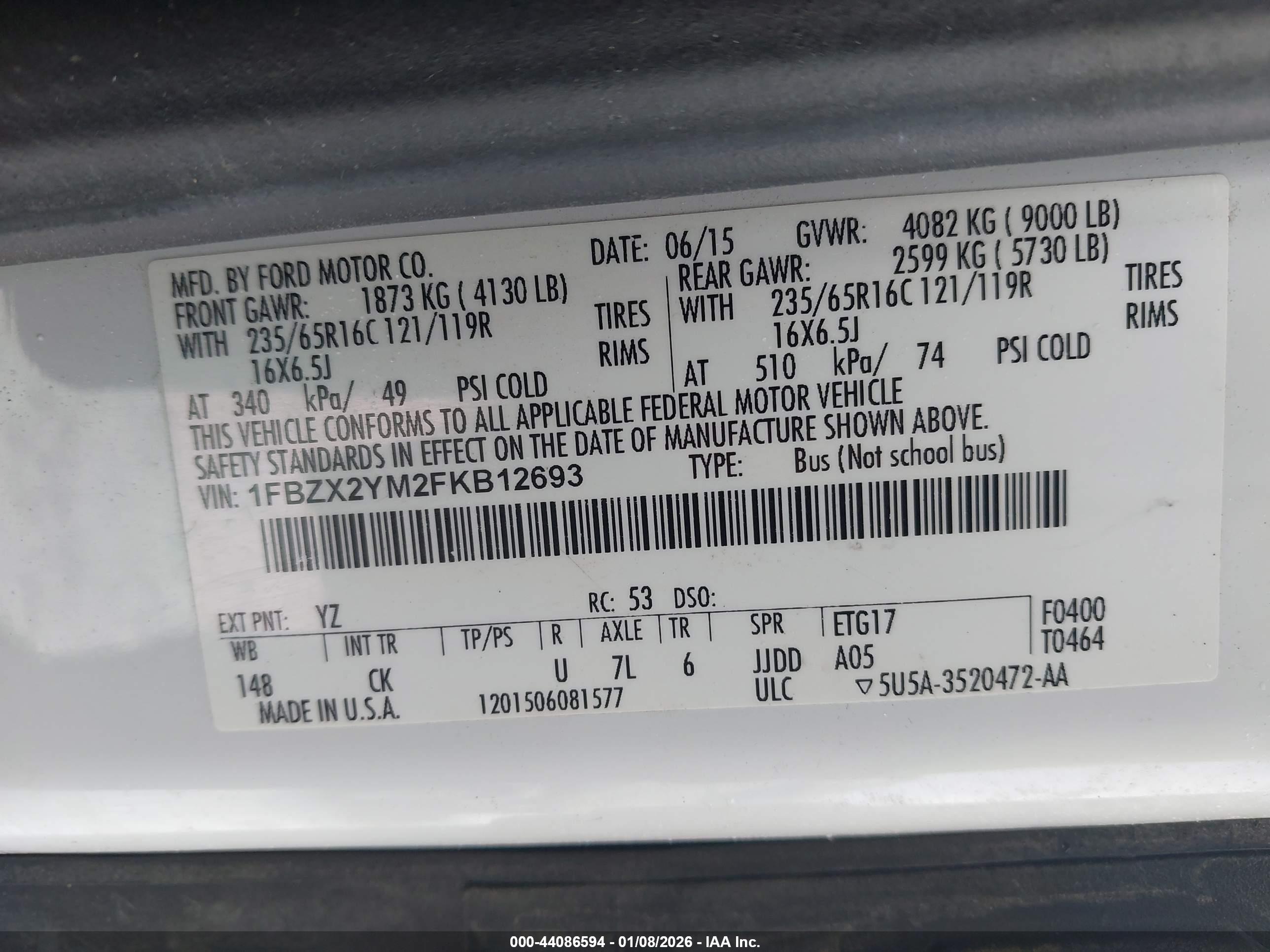 FORD TRANSIT-350 image 9