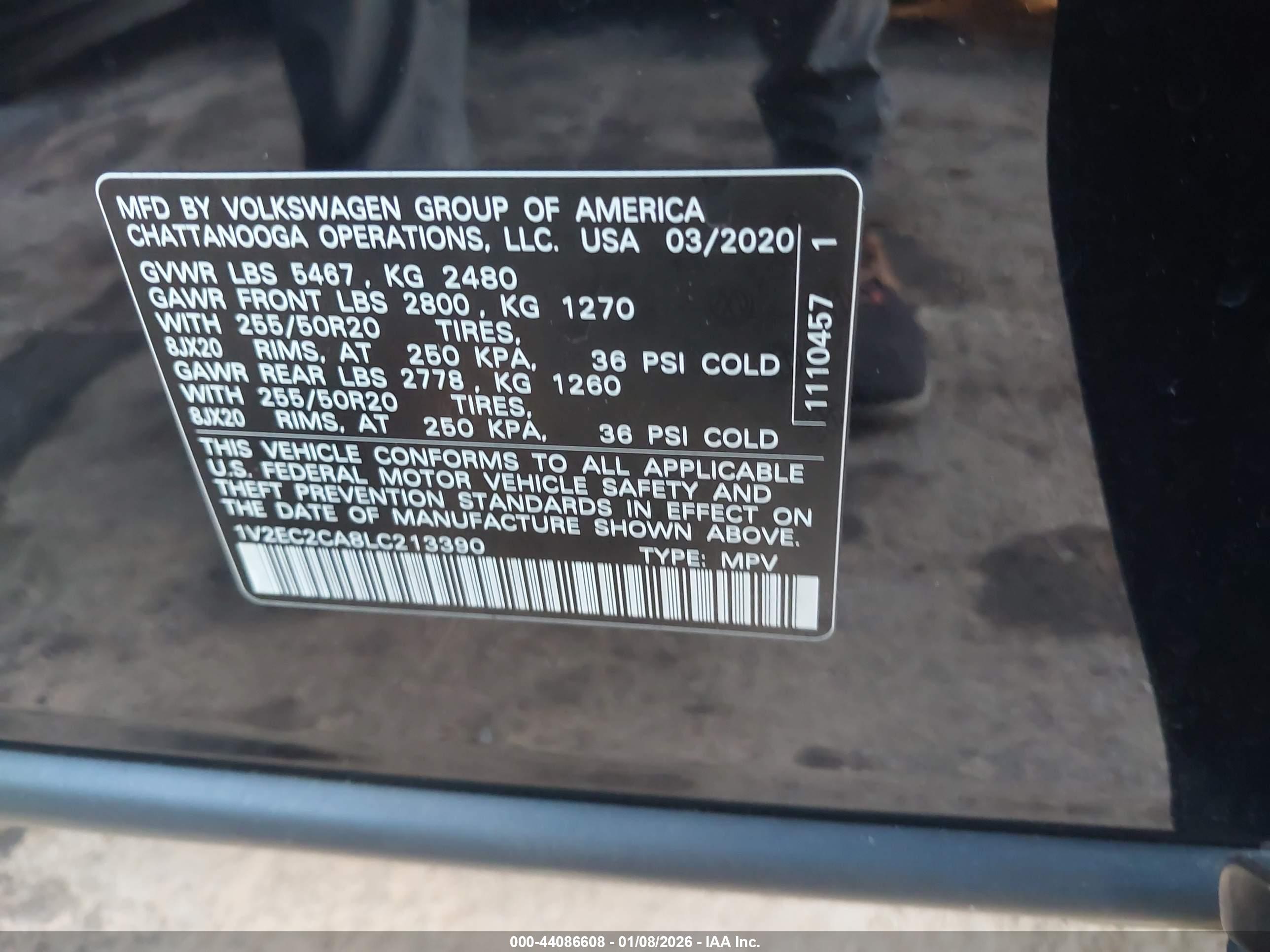 VOLKSWAGEN ATLAS image 9