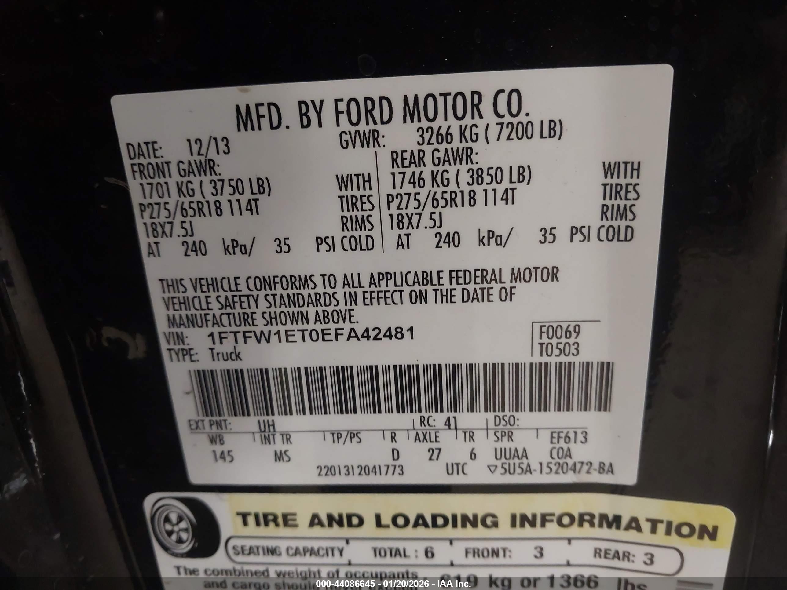 FORD F-150 image 9
