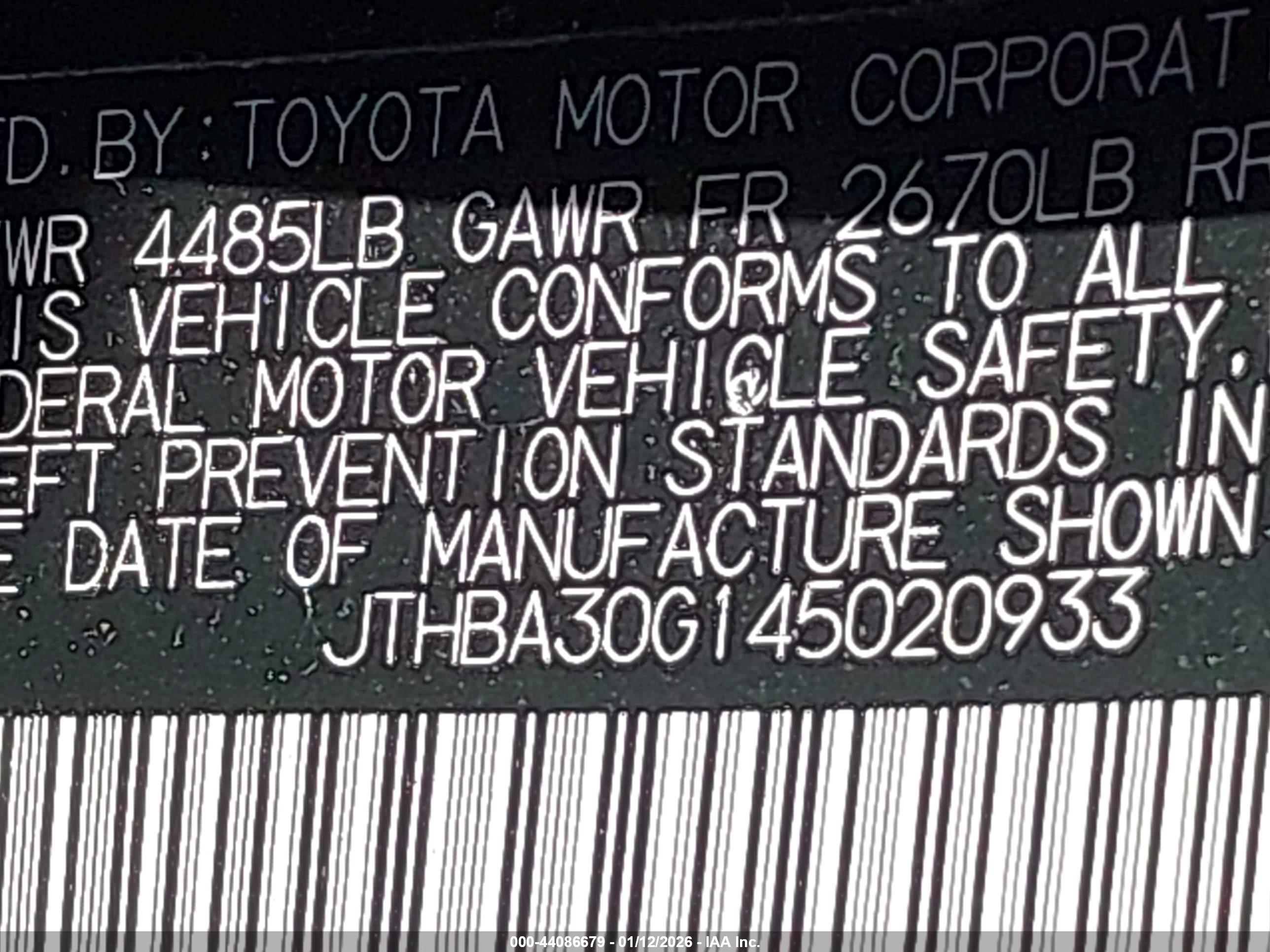 LEXUS ES image 9