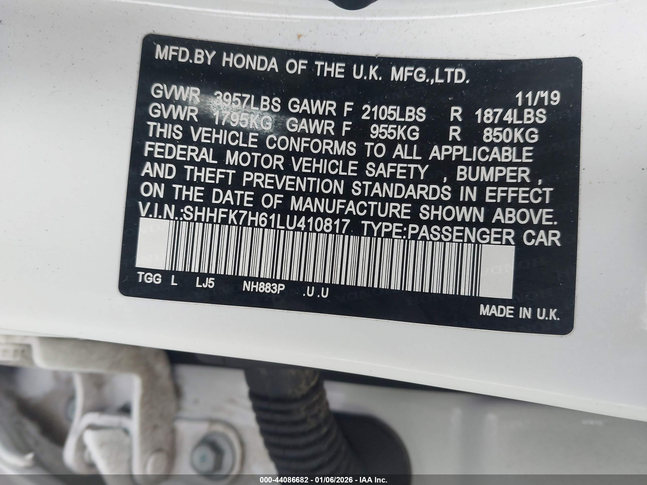 HONDA CIVIC image 9