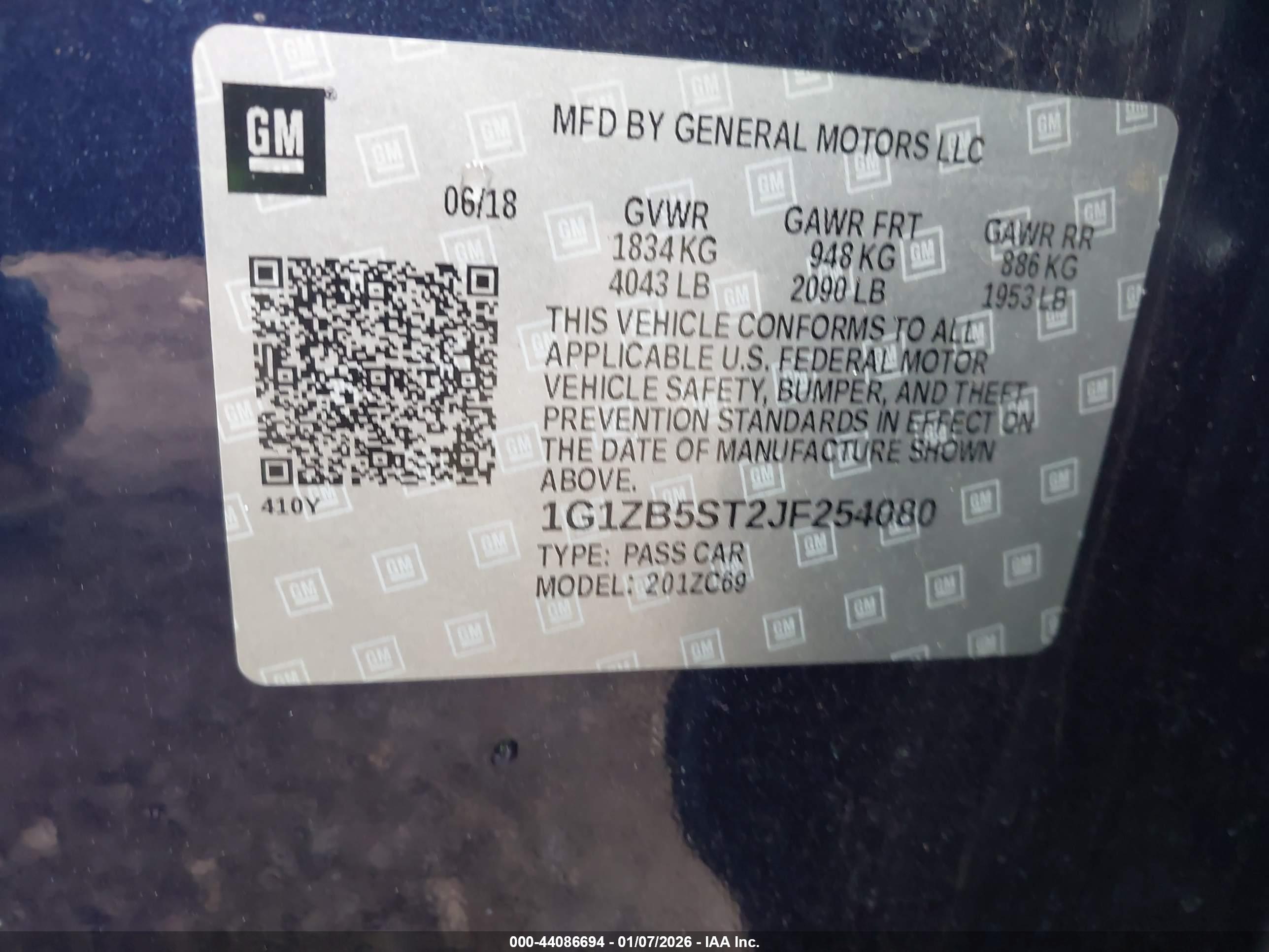 CHEVROLET MALIBU image 9