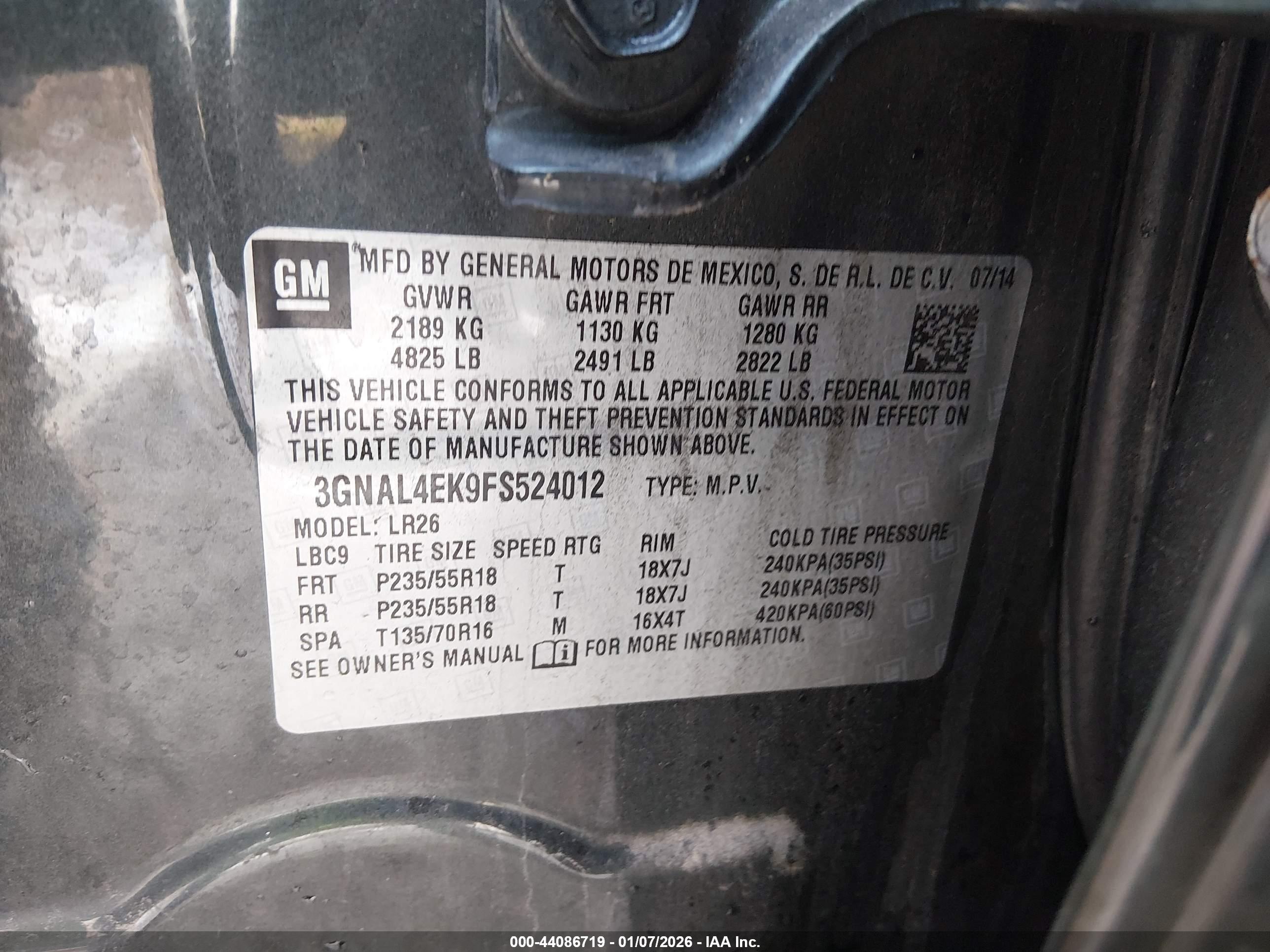 CHEVROLET CAPTIVA image 9