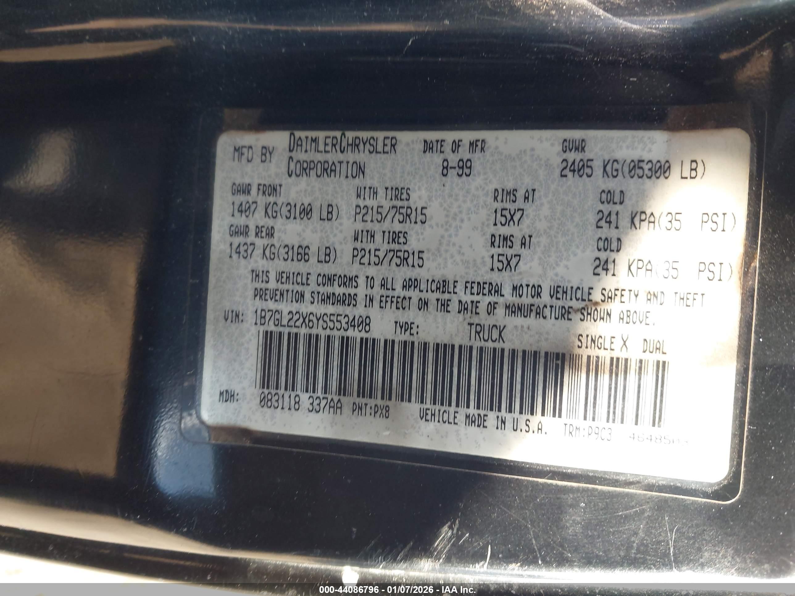 DODGE DAKOTA image 9
