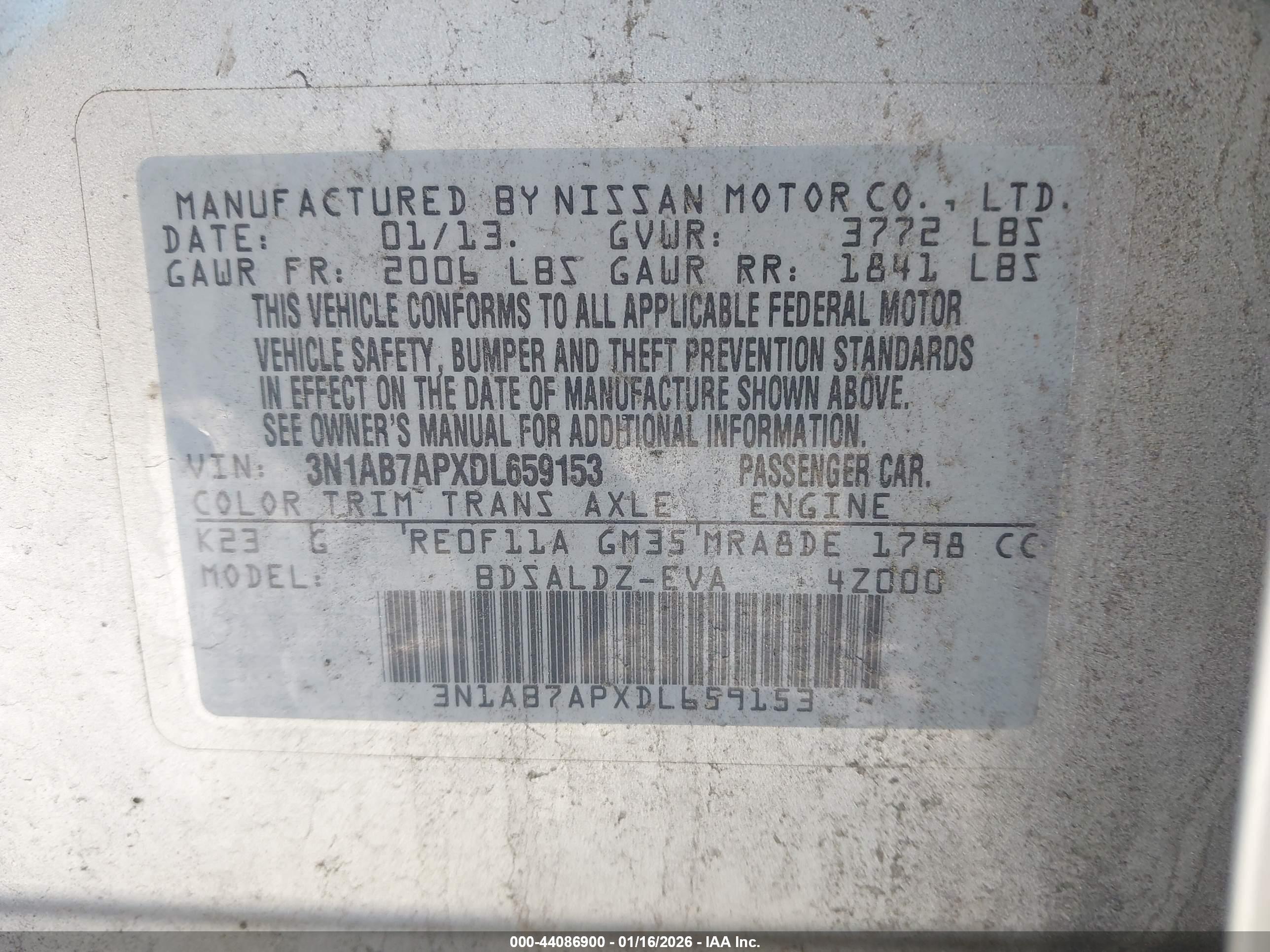 NISSAN SENTRA image 9