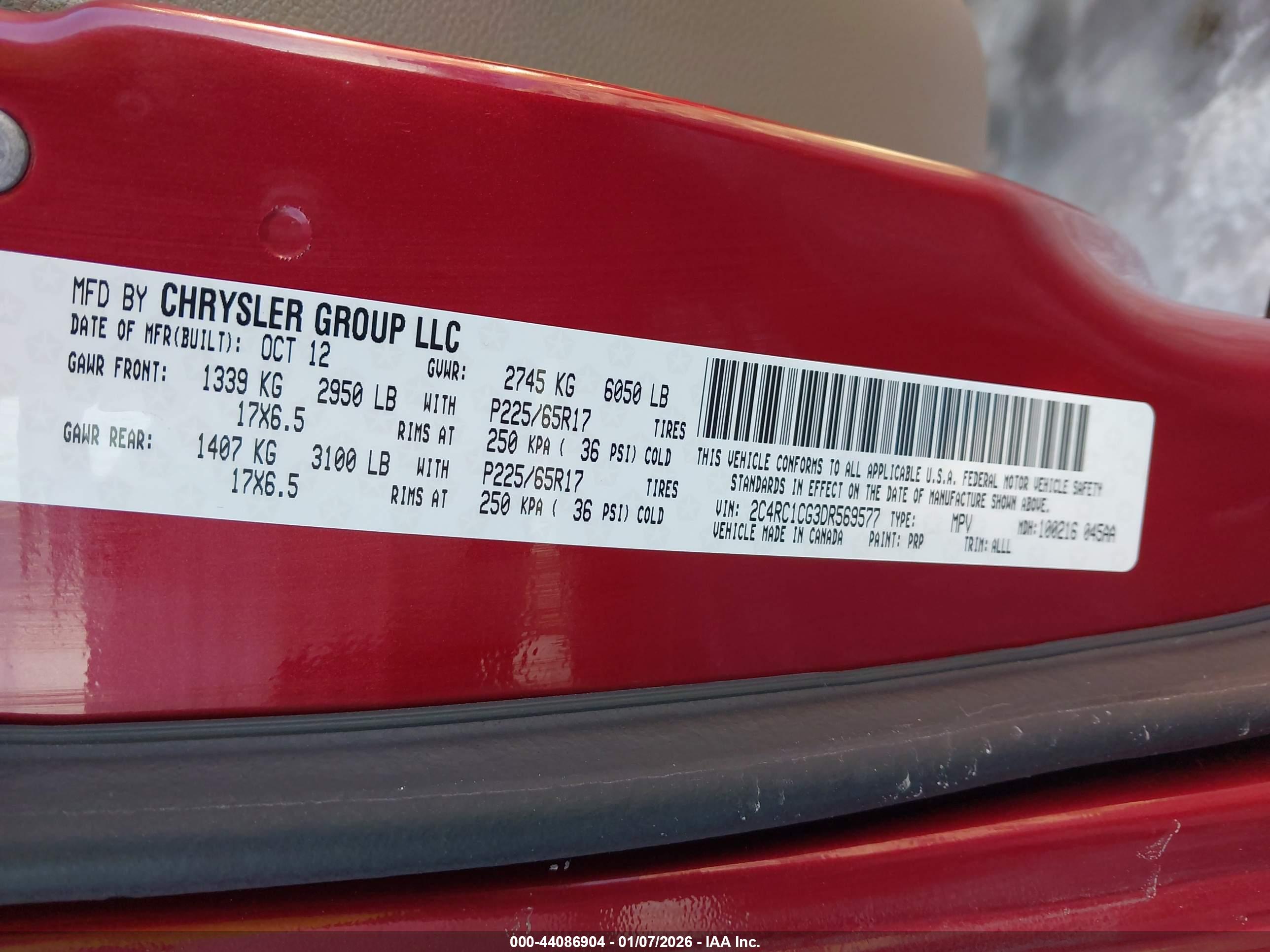 CHRYSLER TOWN image 9