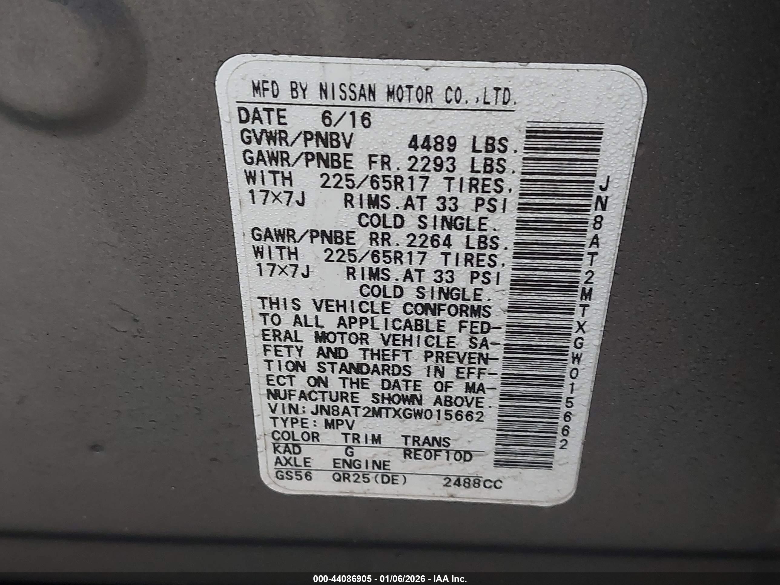 NISSAN ROGUE image 9