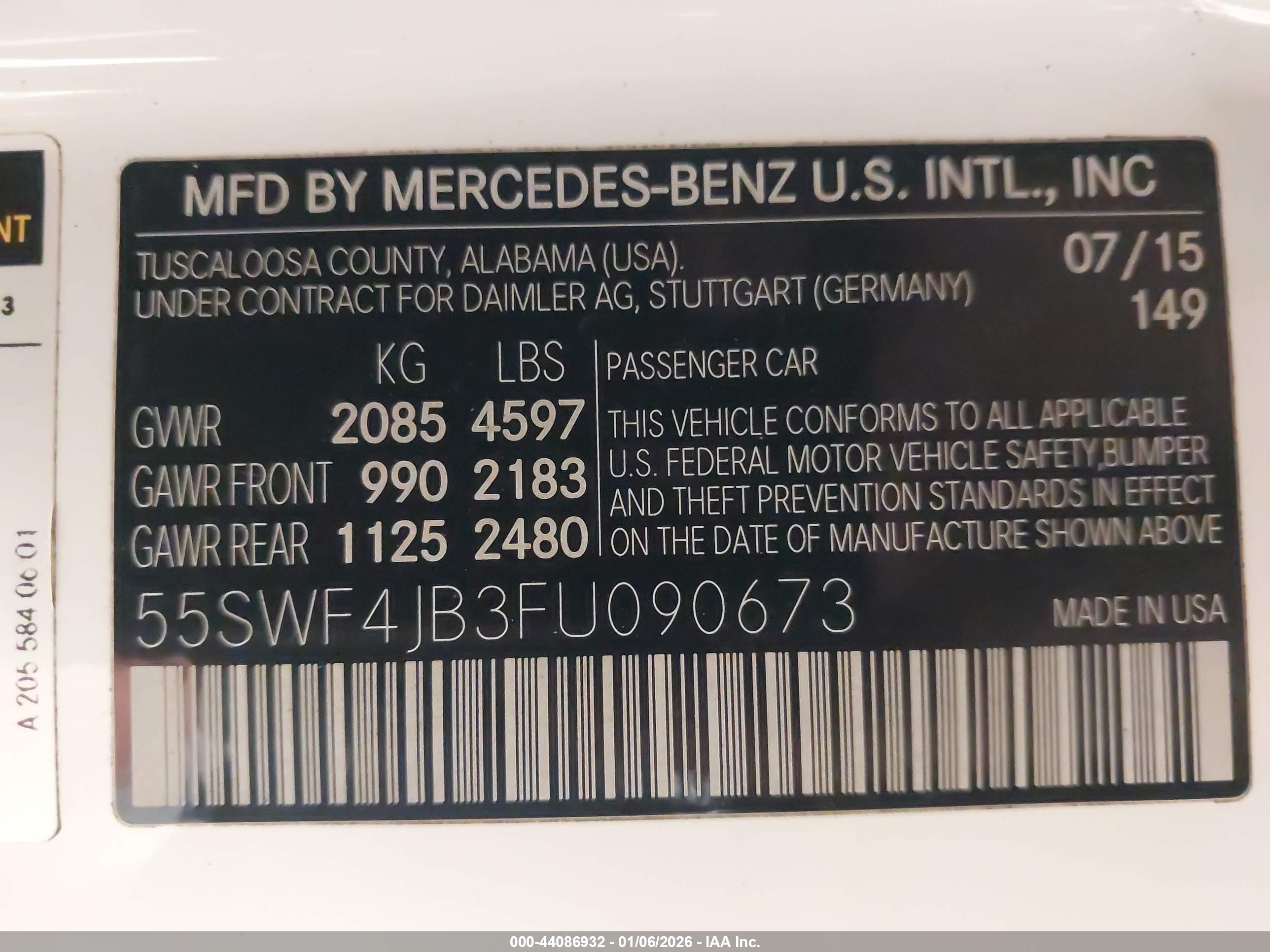 MERCEDES-BENZ C image 9
