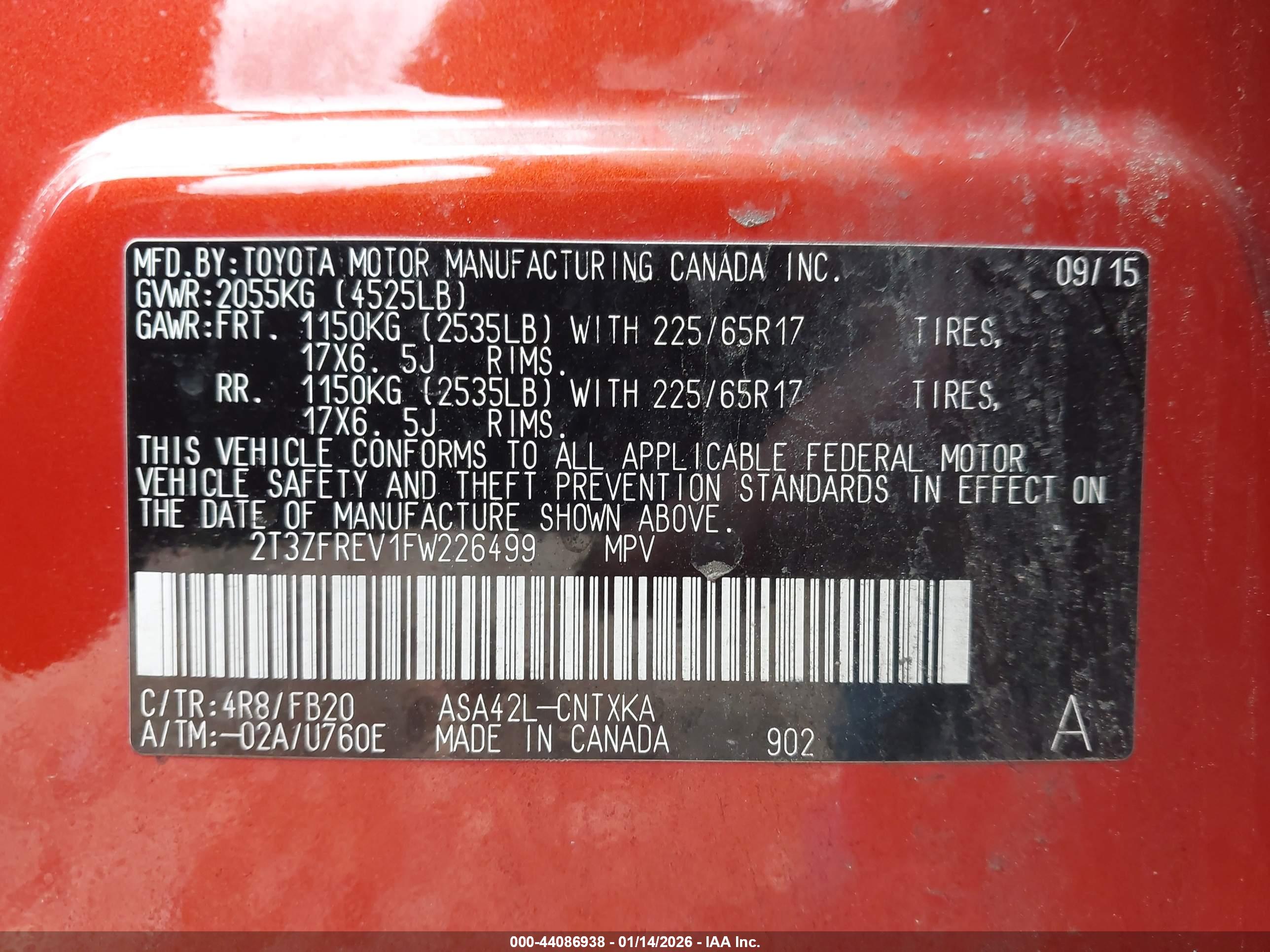 TOYOTA RAV4 image 9
