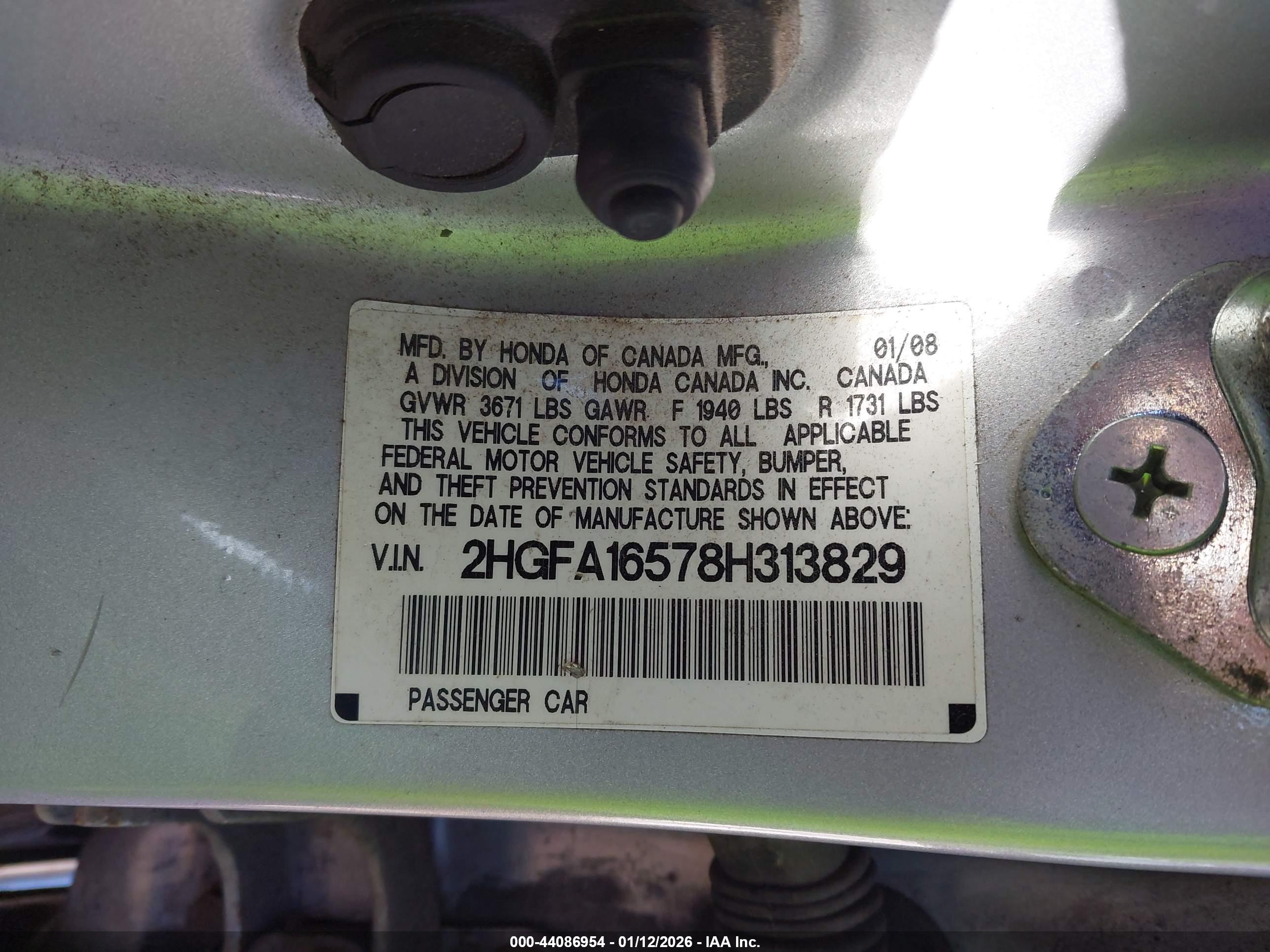HONDA CIVIC image 9