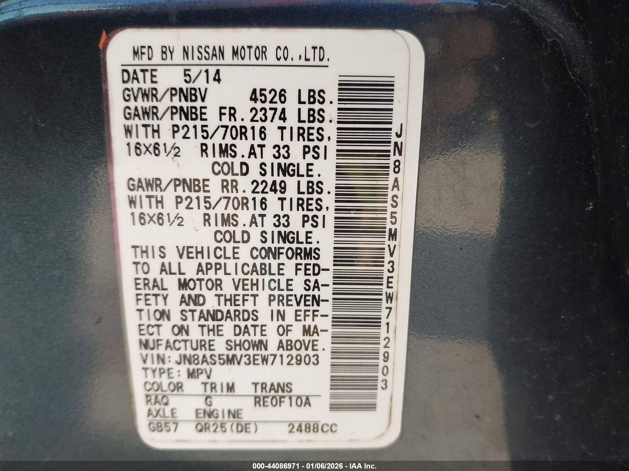 NISSAN ROGUE image 9