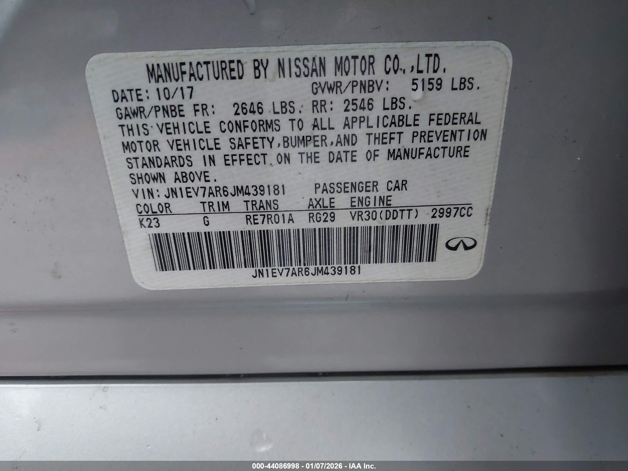 INFINITI Q50 image 9