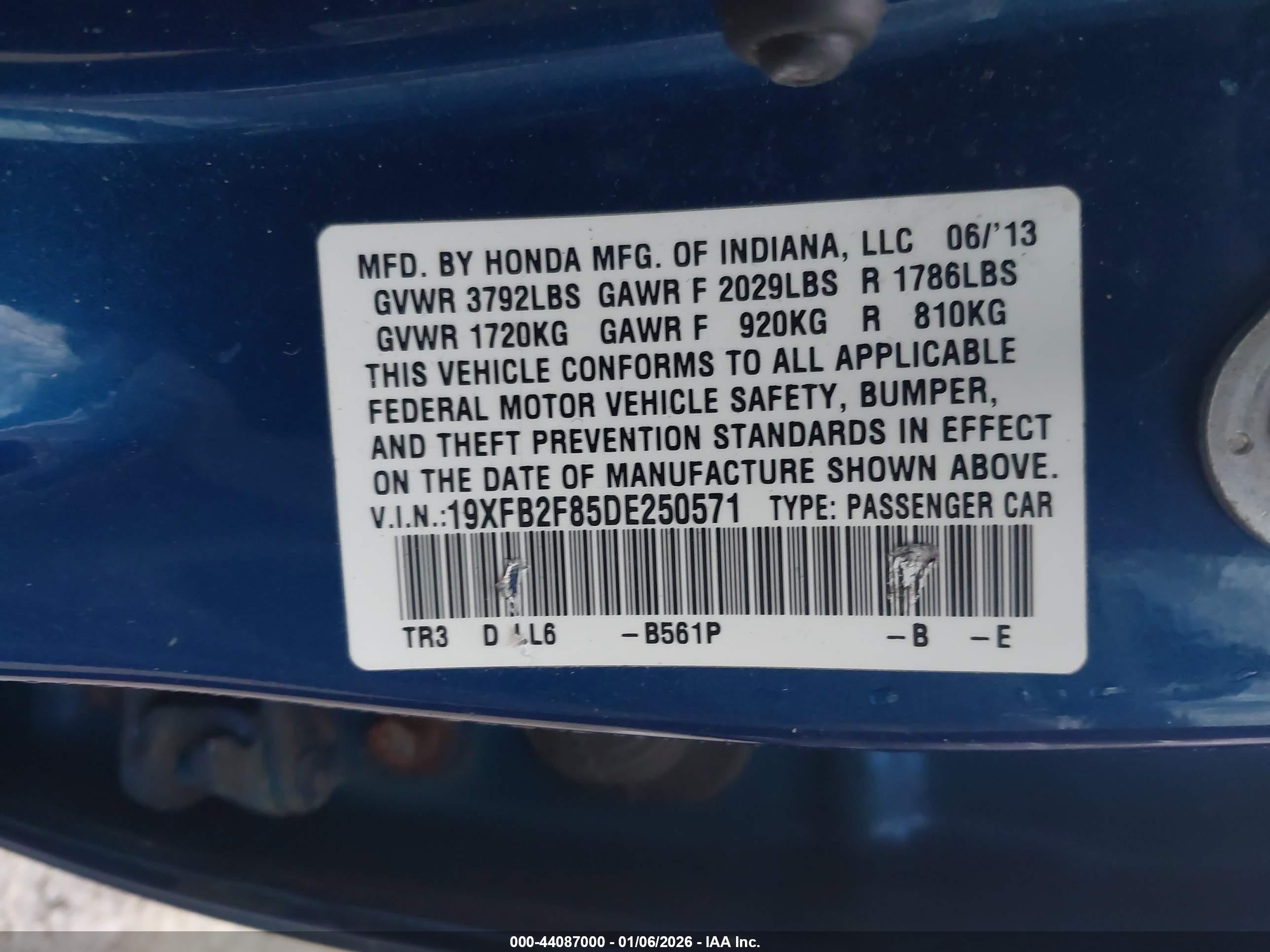 HONDA CIVIC image 9