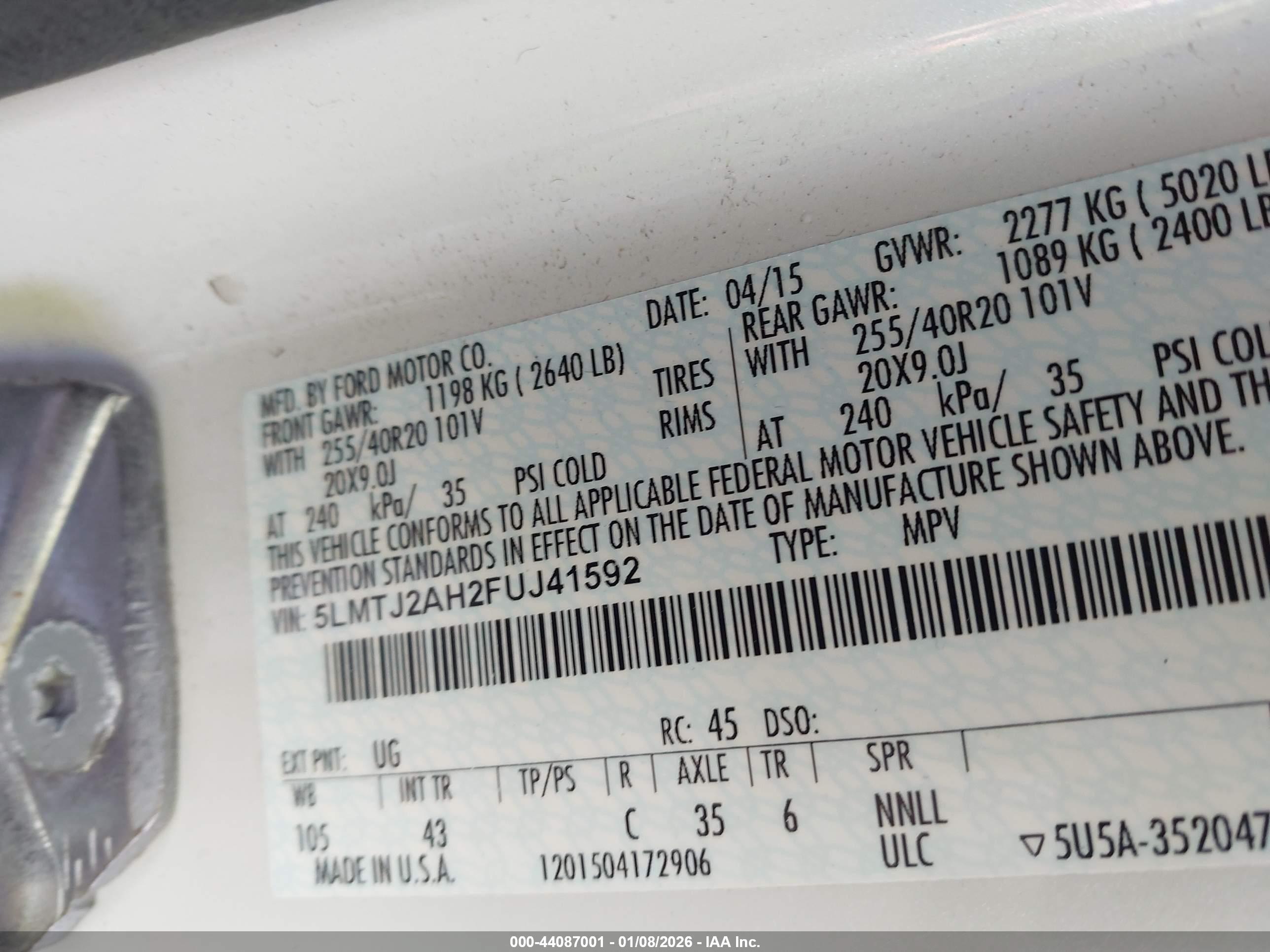LINCOLN MKC image 9