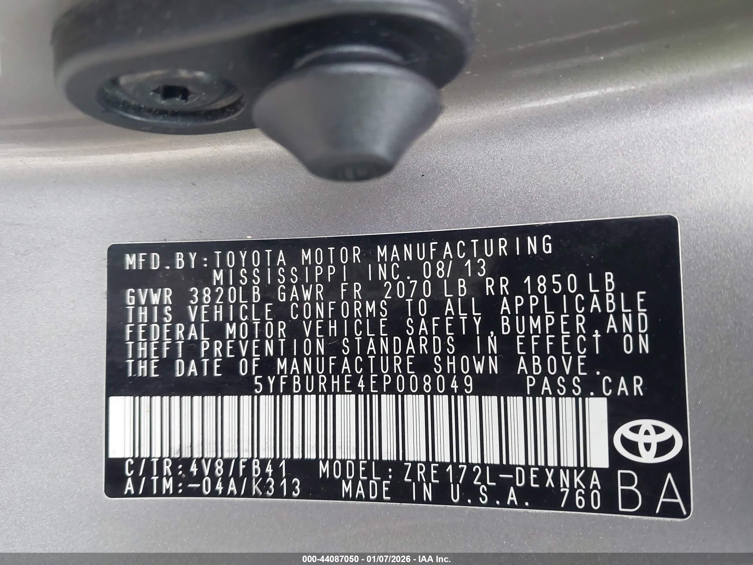 TOYOTA COROLLA image 9