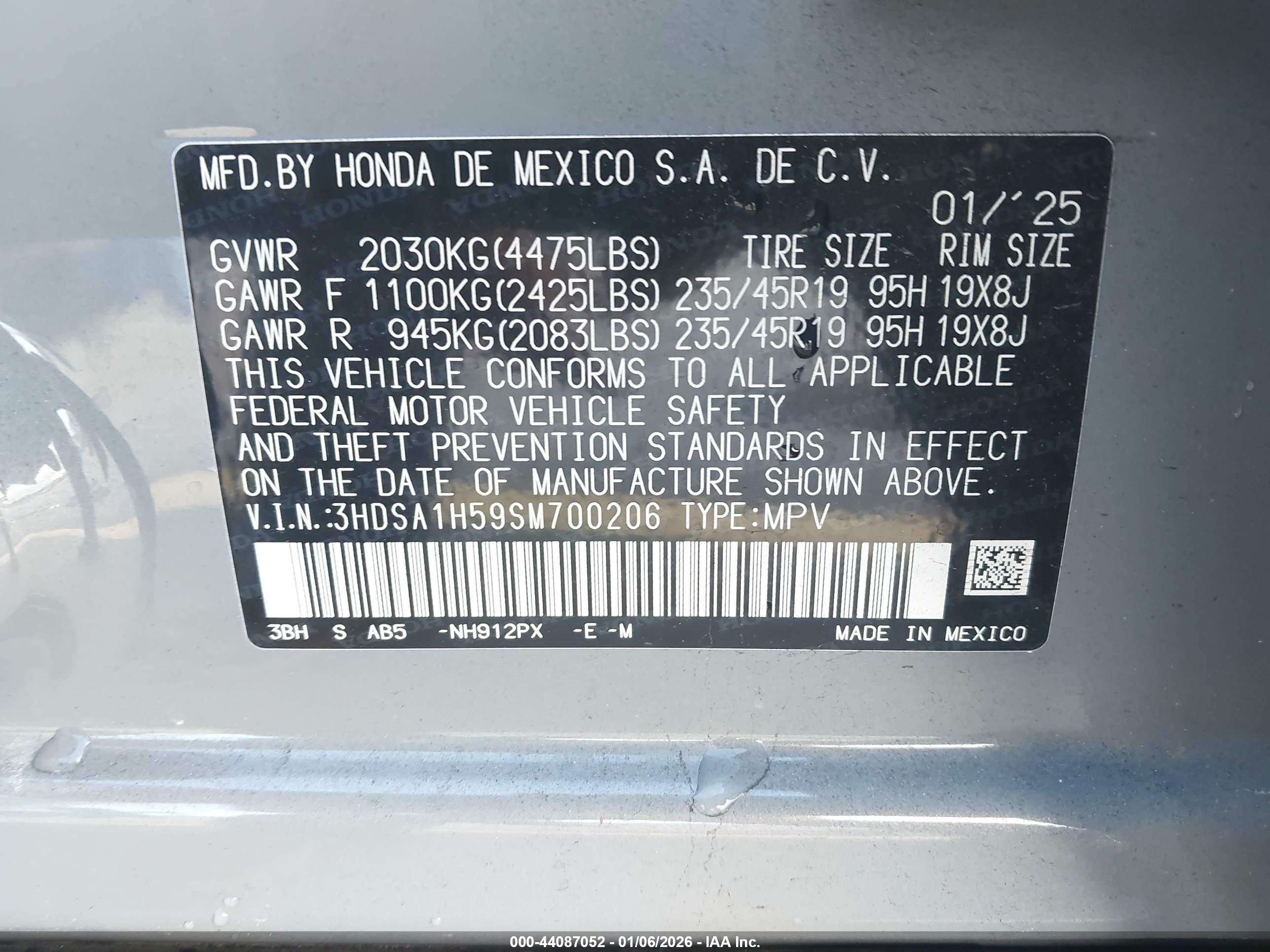 ACURA ADX image 9