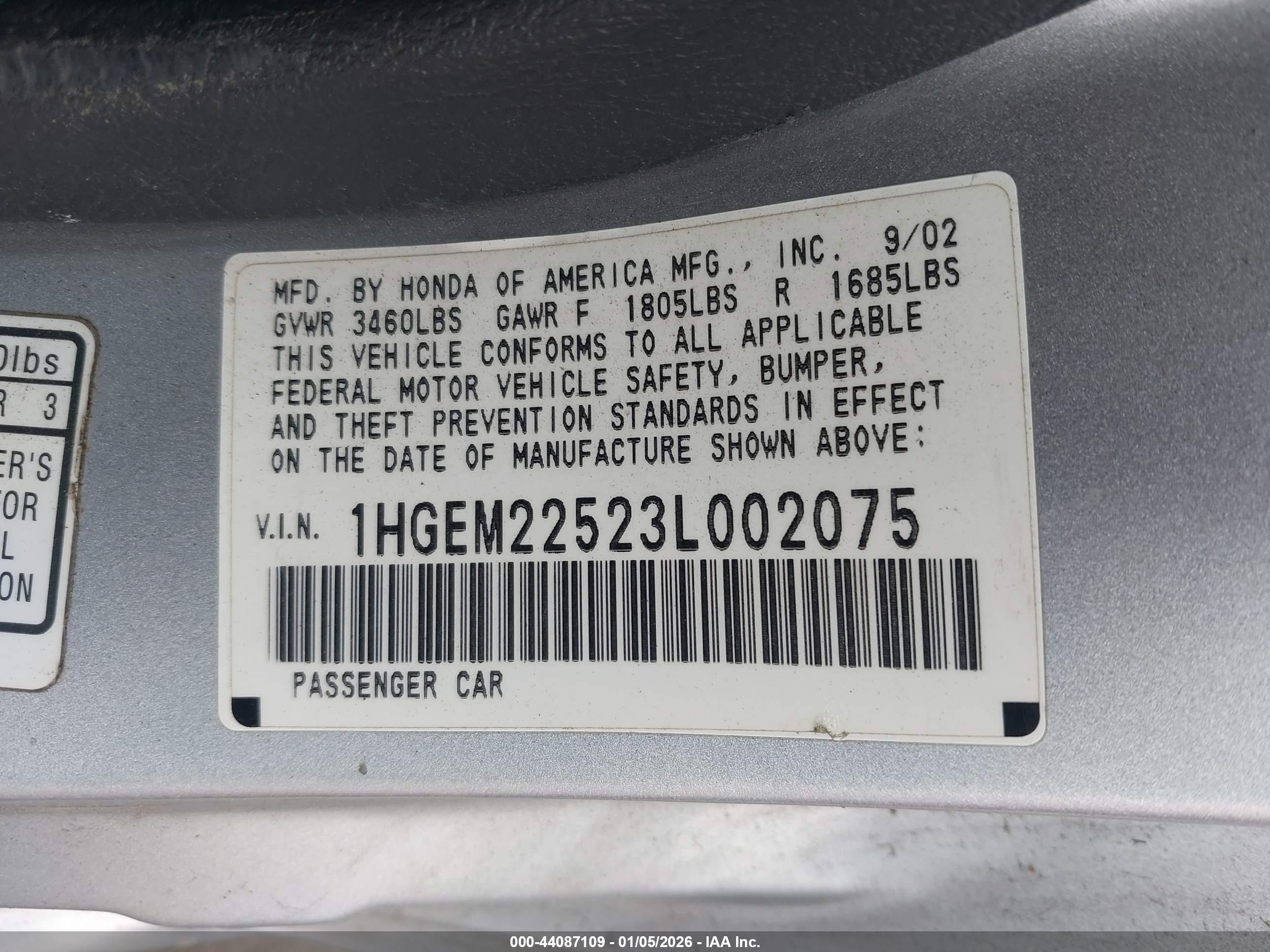 HONDA CIVIC image 9