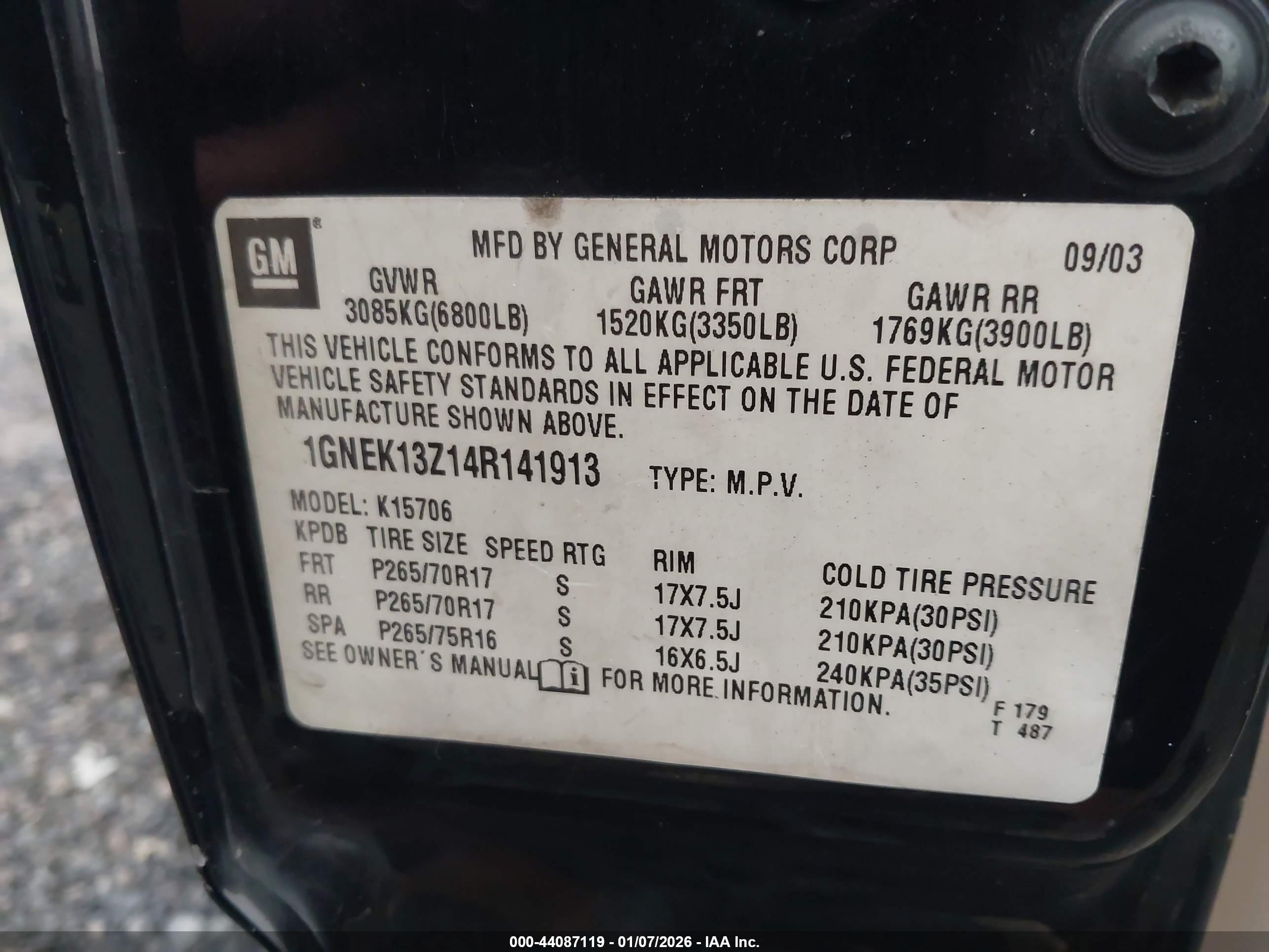 CHEVROLET TAHOE image 9