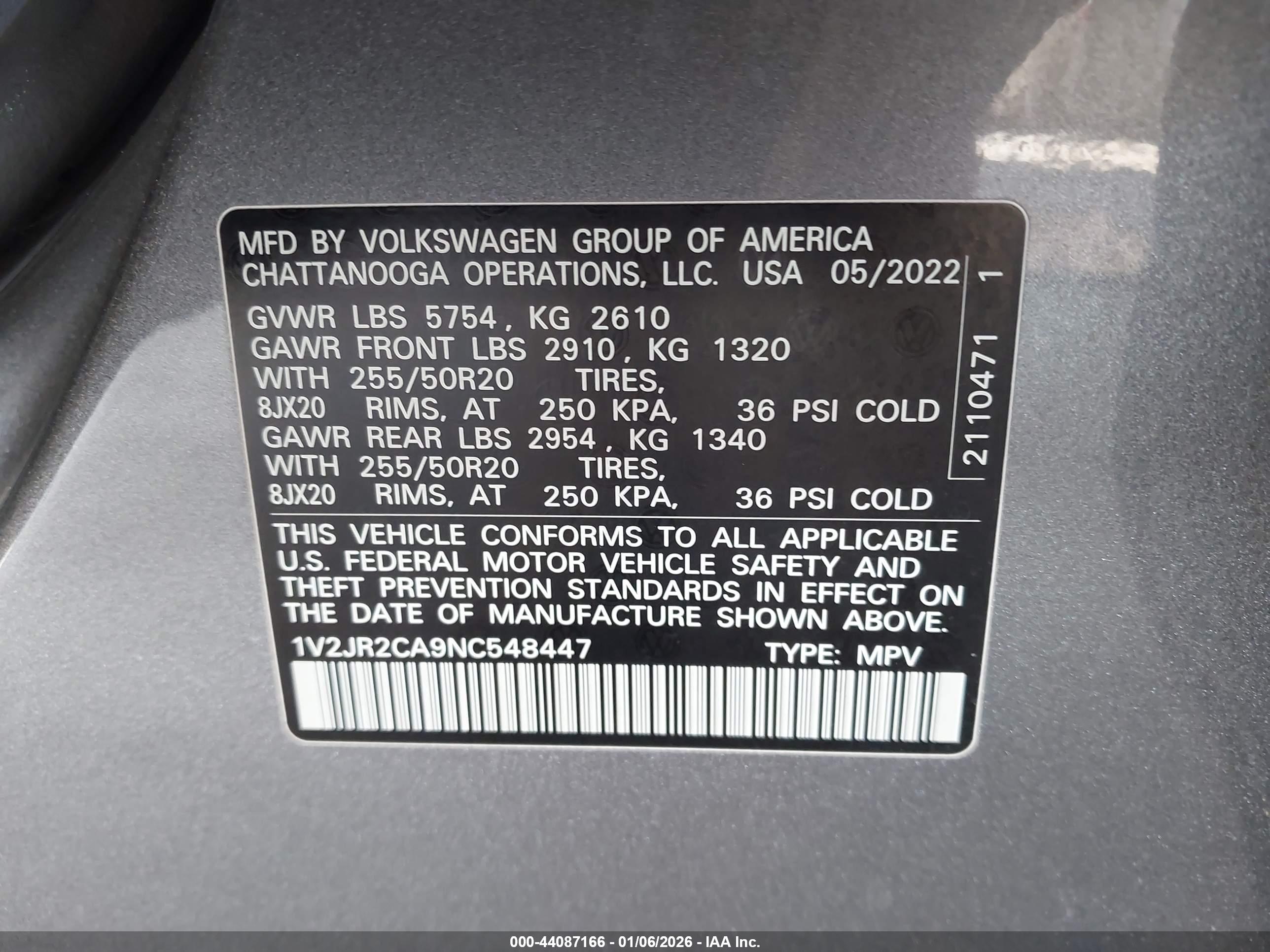 VOLKSWAGEN ATLAS image 9