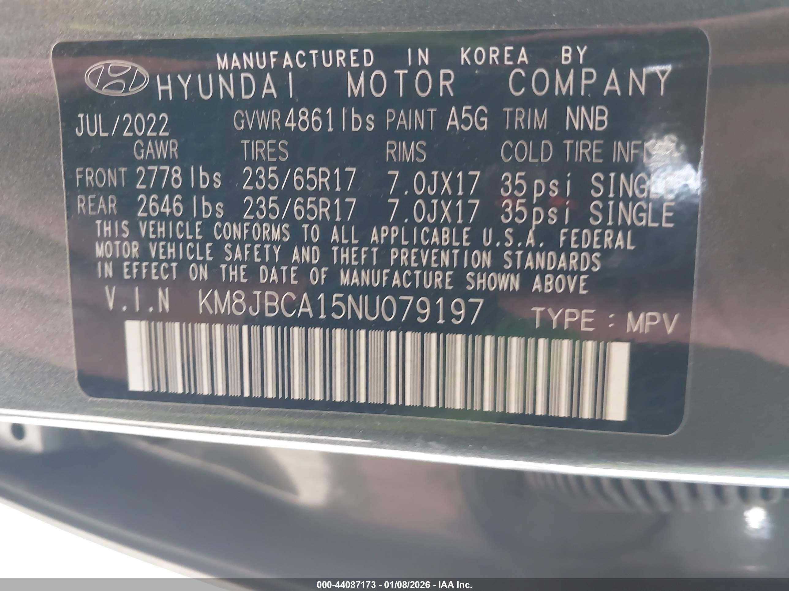 HYUNDAI TUCSON image 9