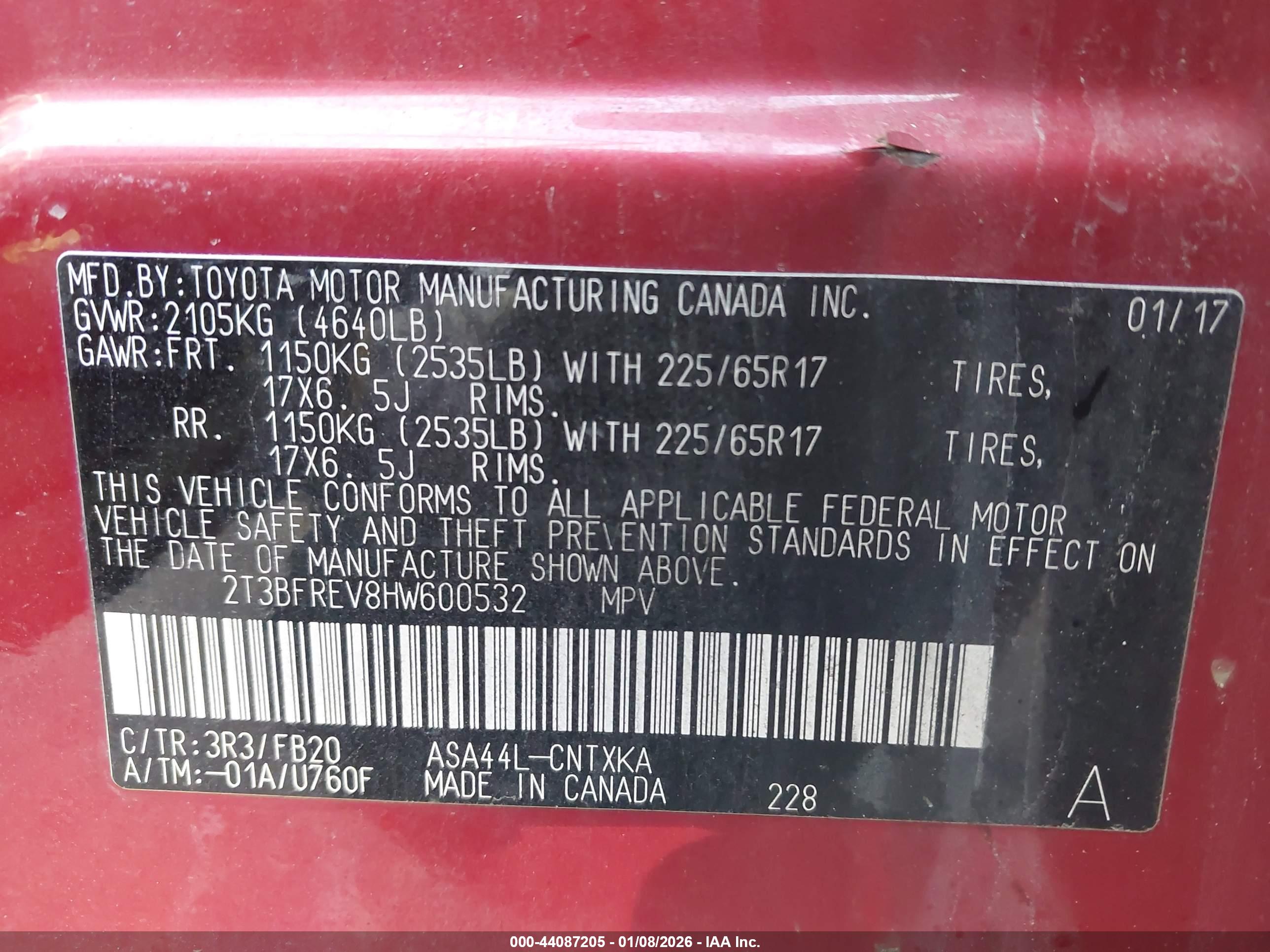 TOYOTA RAV4 image 9