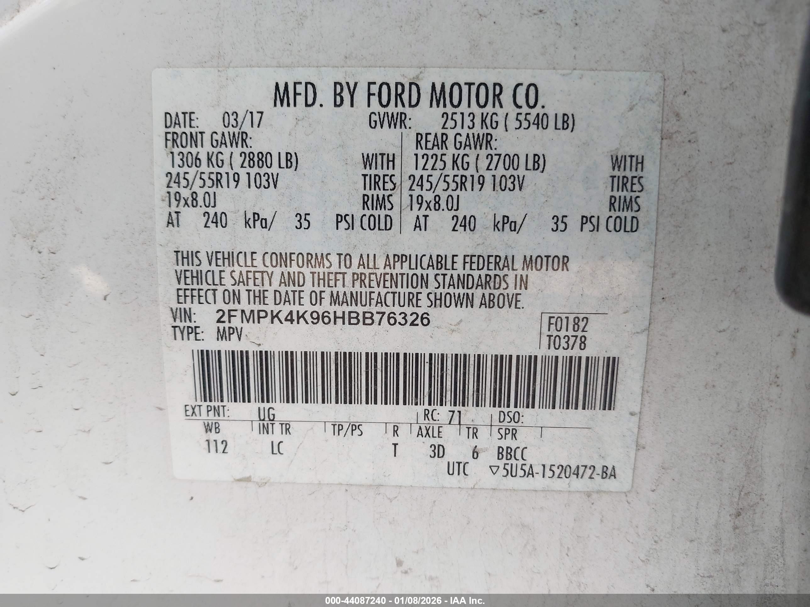 FORD EDGE image 9