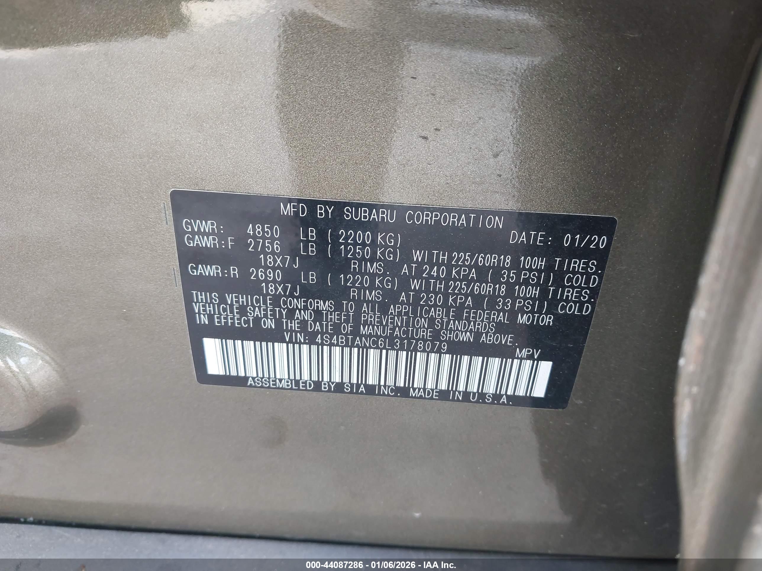 SUBARU OUTBACK image 9